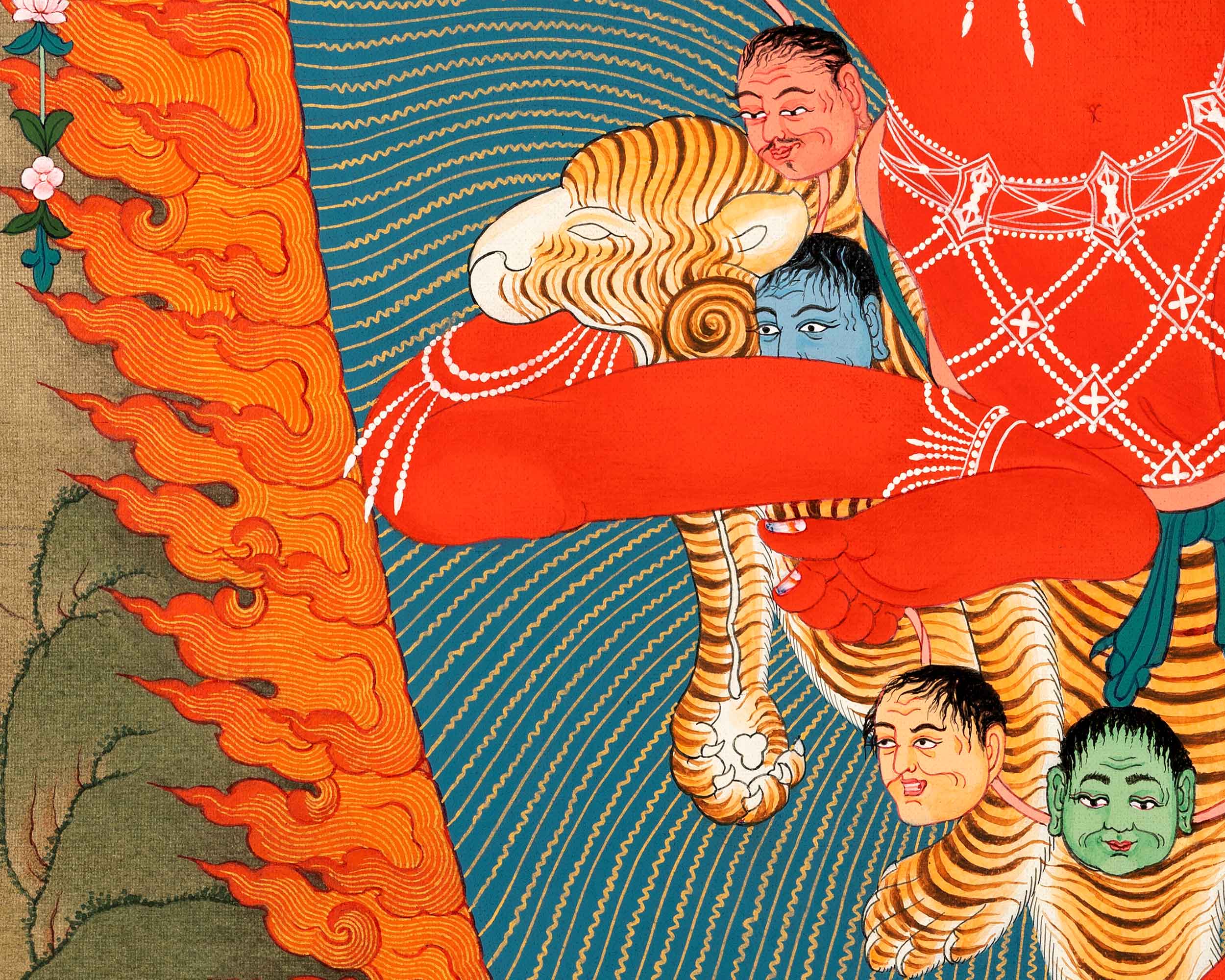 Kurukulla Thangka | Traditionally Hand Painted Art