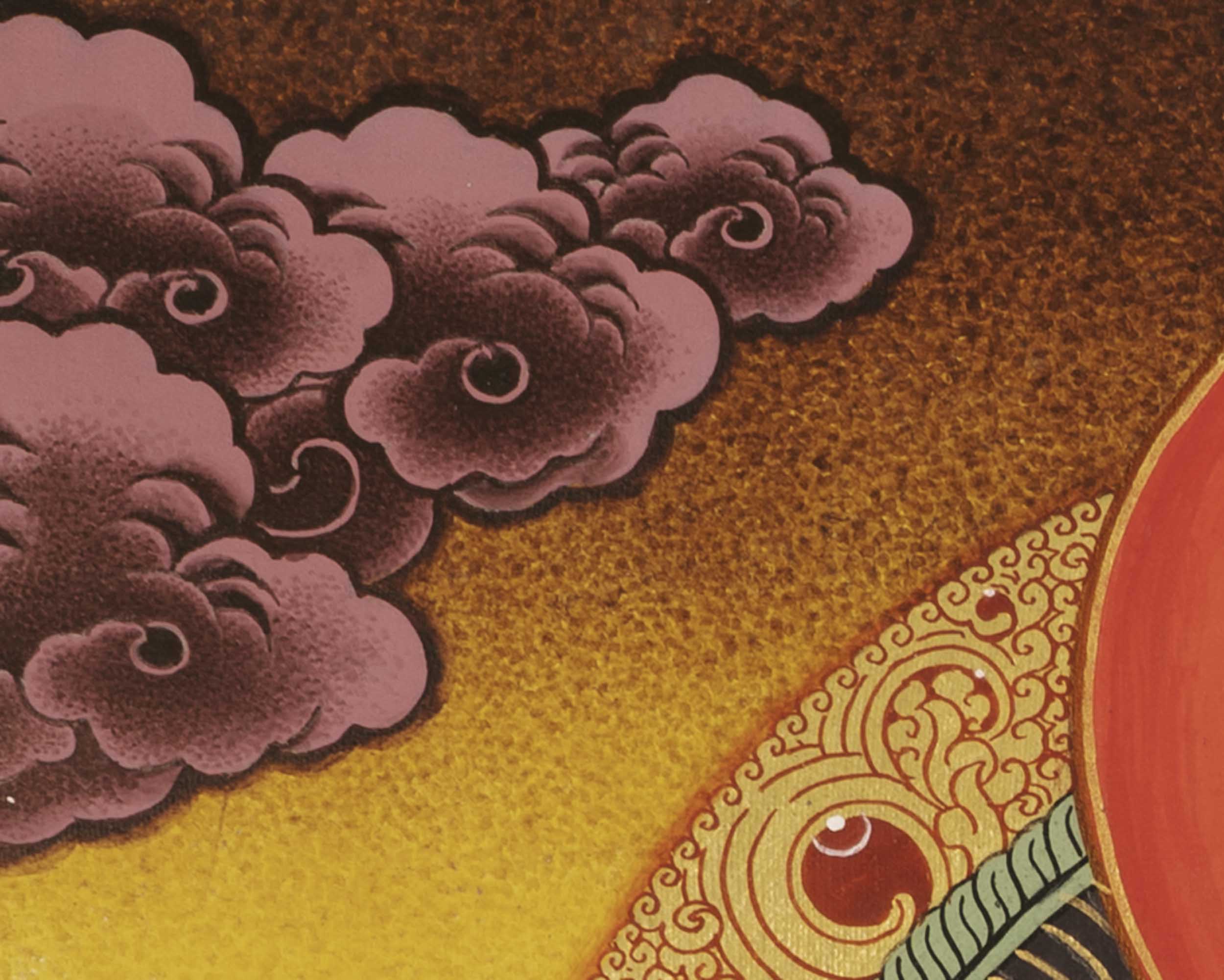 Tibetan White Tara Thangka | Tibetan Wall Decoration Painting