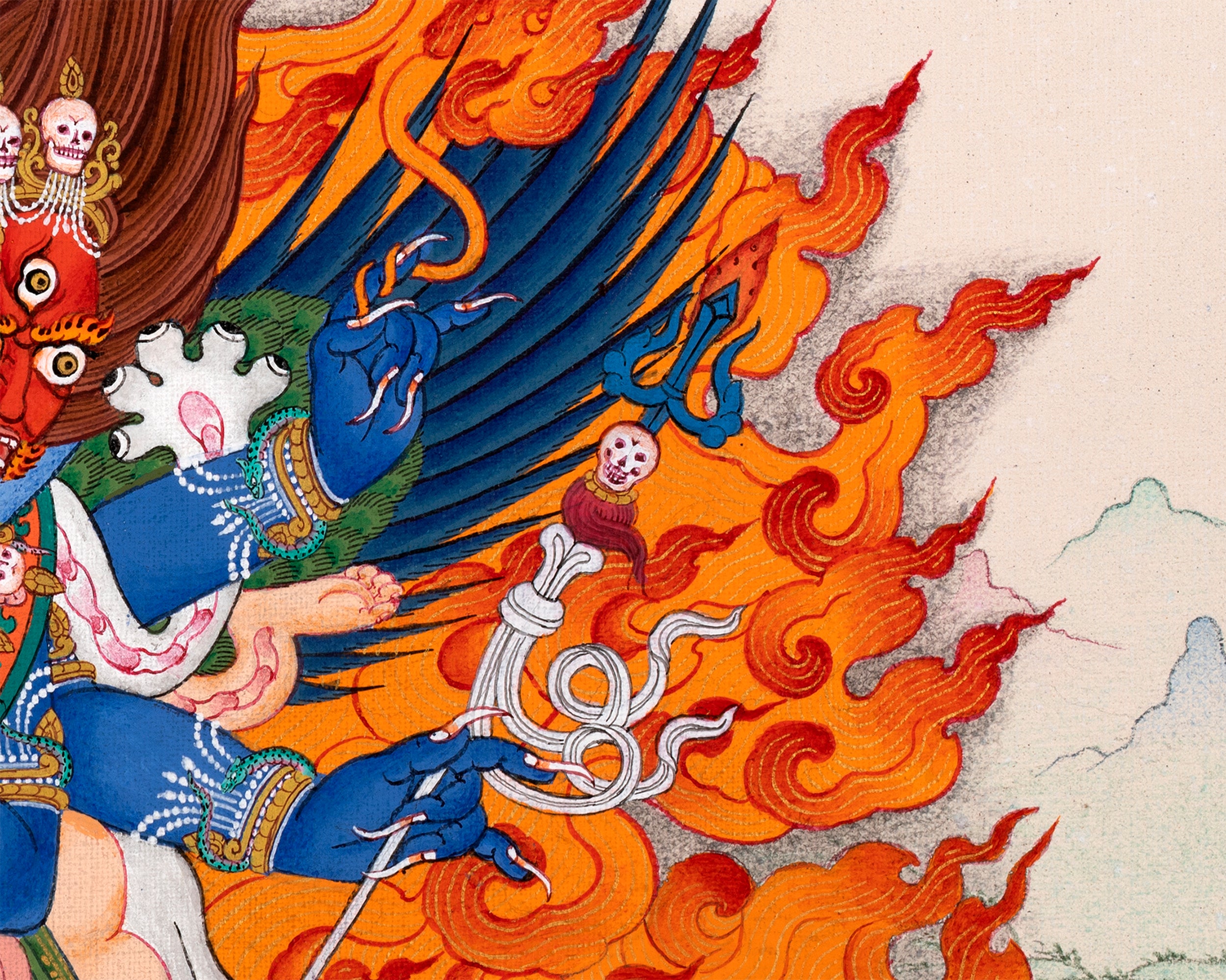 Vajrakilaya Thangka | Yidam