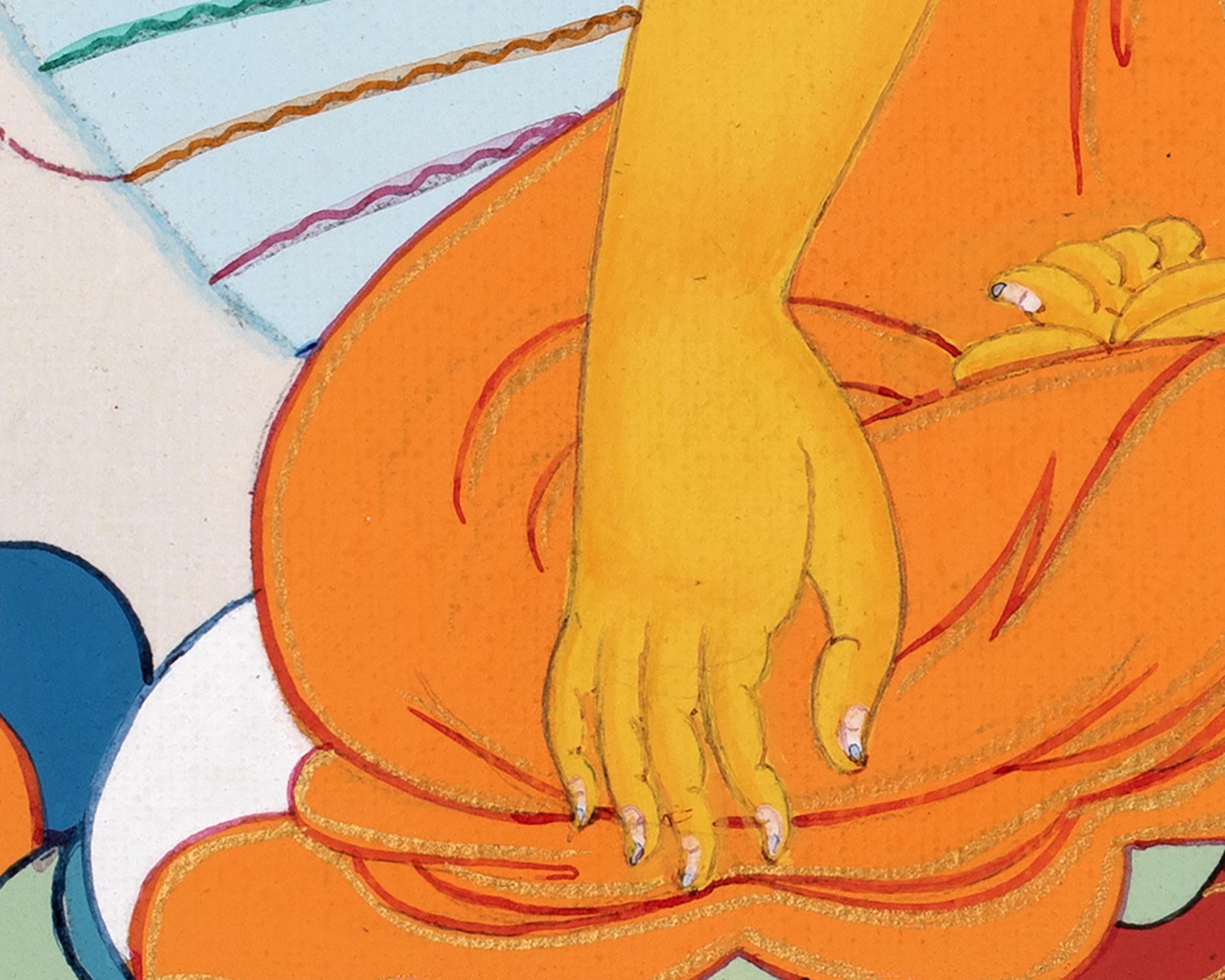 Tibetan Buddha Thangka | Hand Painted Art for Meditation