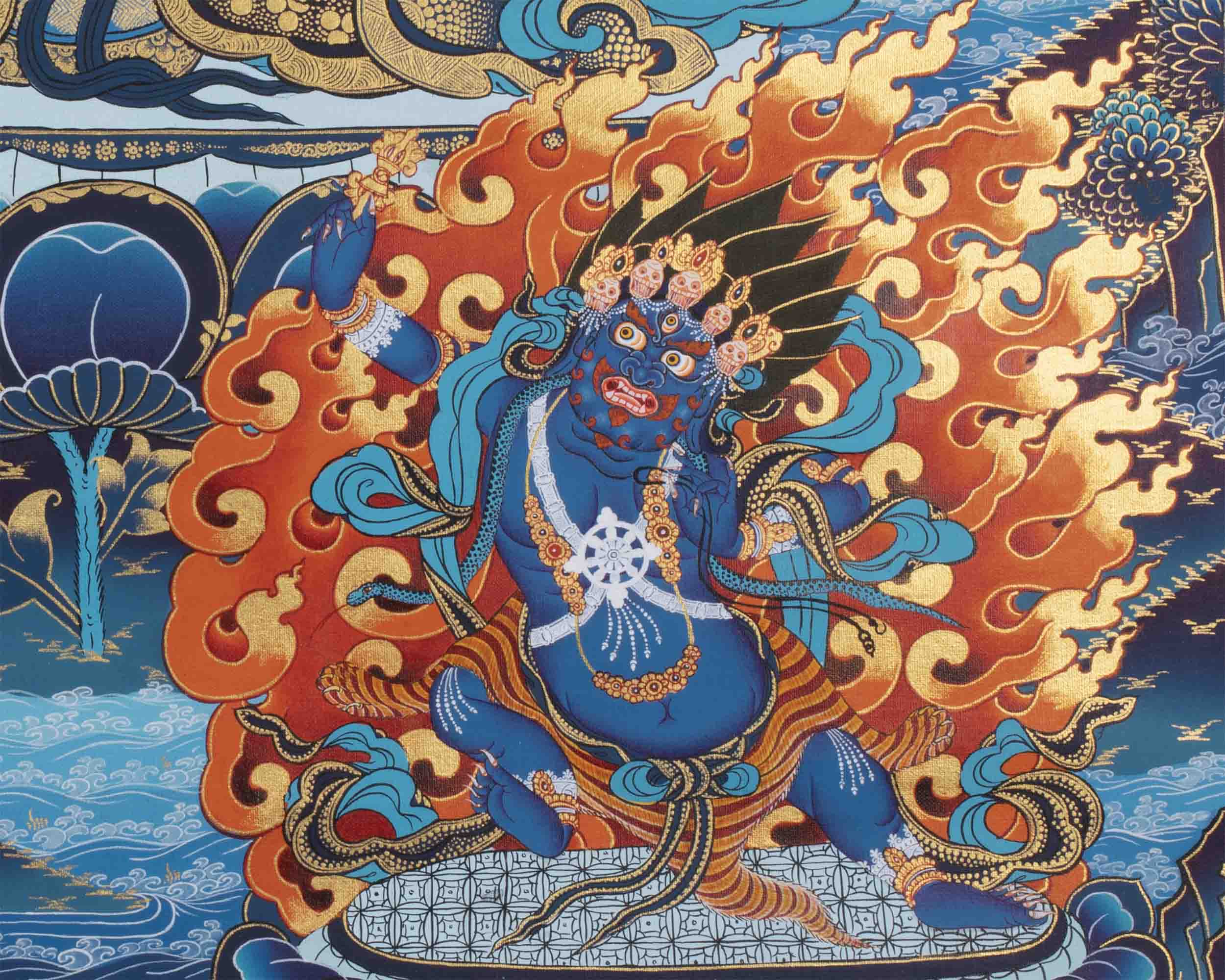 Manjushri Bodhisattva Print | Shrine Altar