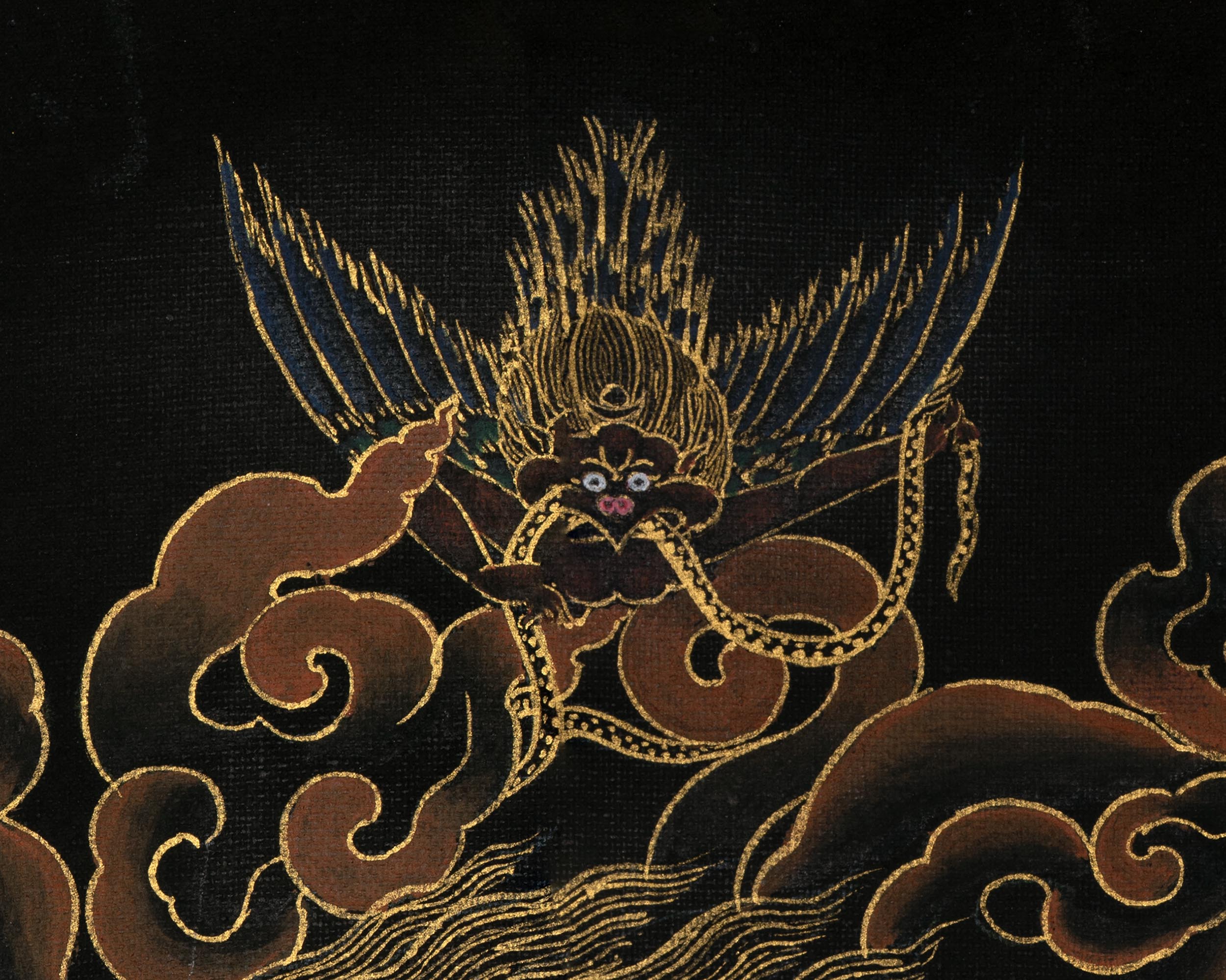 Phurba Vajrakilaya Thangka | Traditional Buddhist Art