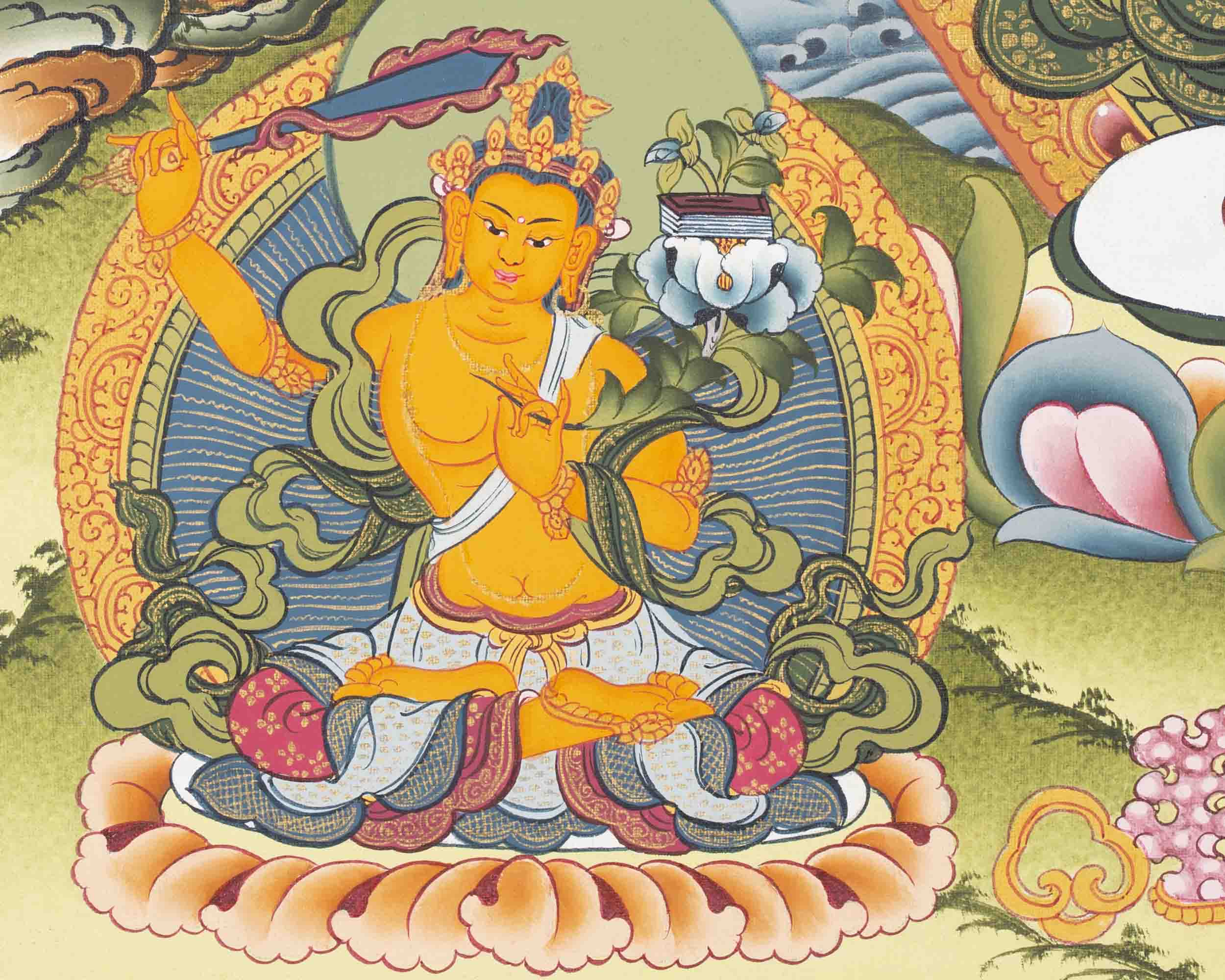 1000 Armed Avalokiteshvara | Traditional Thangka | Wall Decors