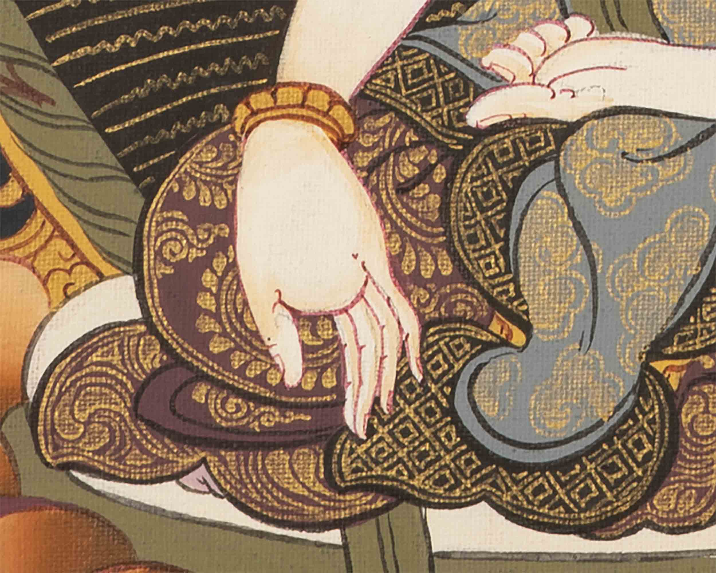 Namgyalma Thangka | Buddhist Traditional Artwork | Wall Hanging Decors