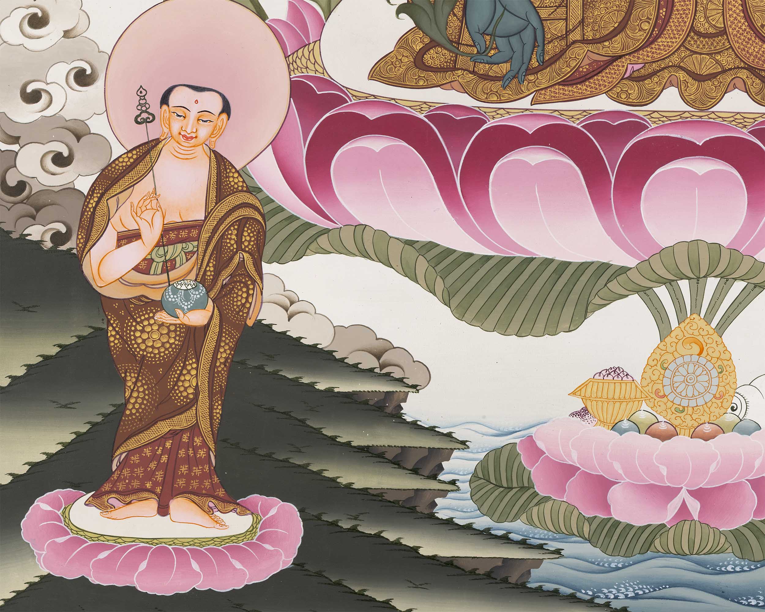 Gold Medicine Buddha | Sacred Healing Buddha