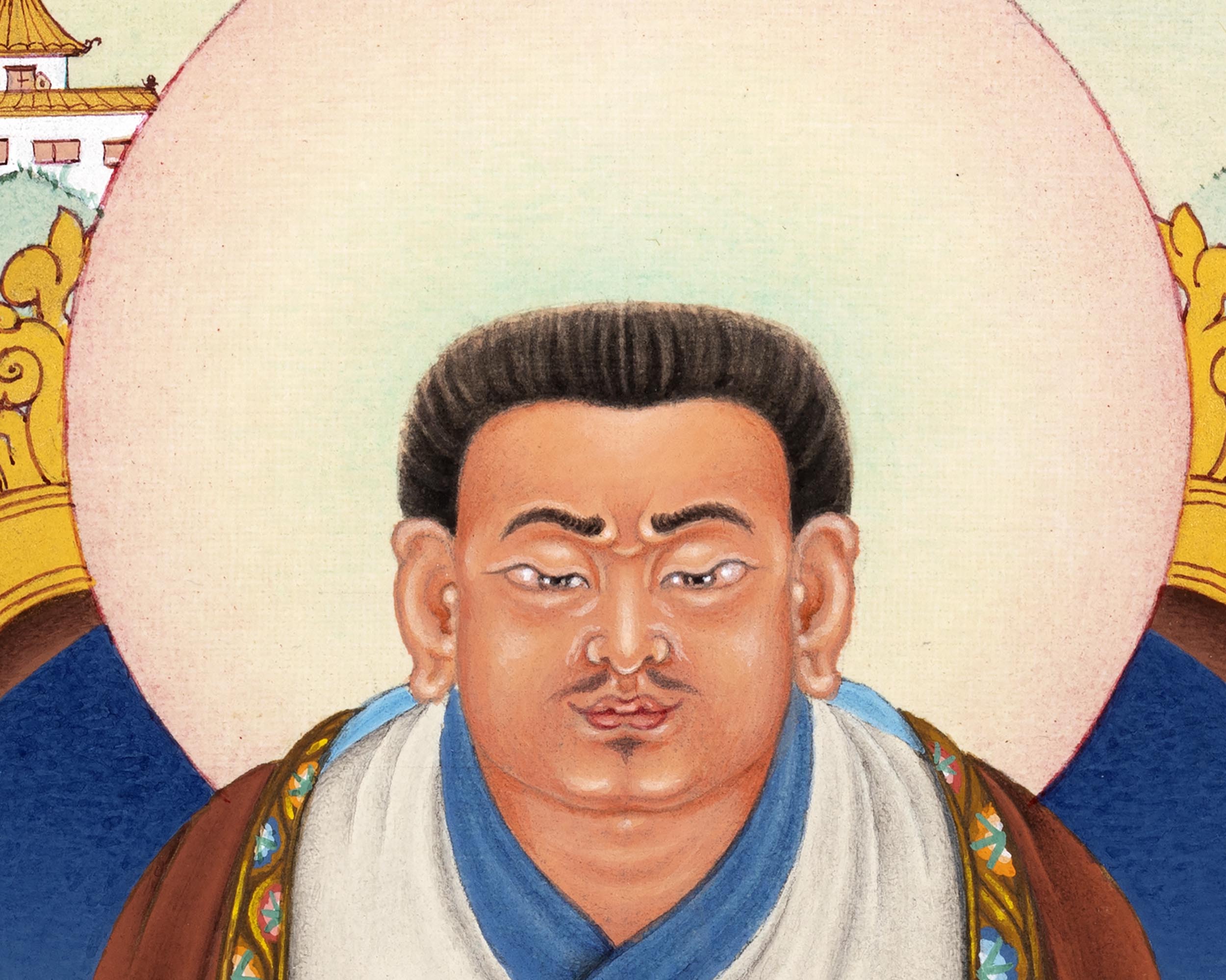 Guru Marpa Lotsawa Digital Print | High-Quality Canvas Print