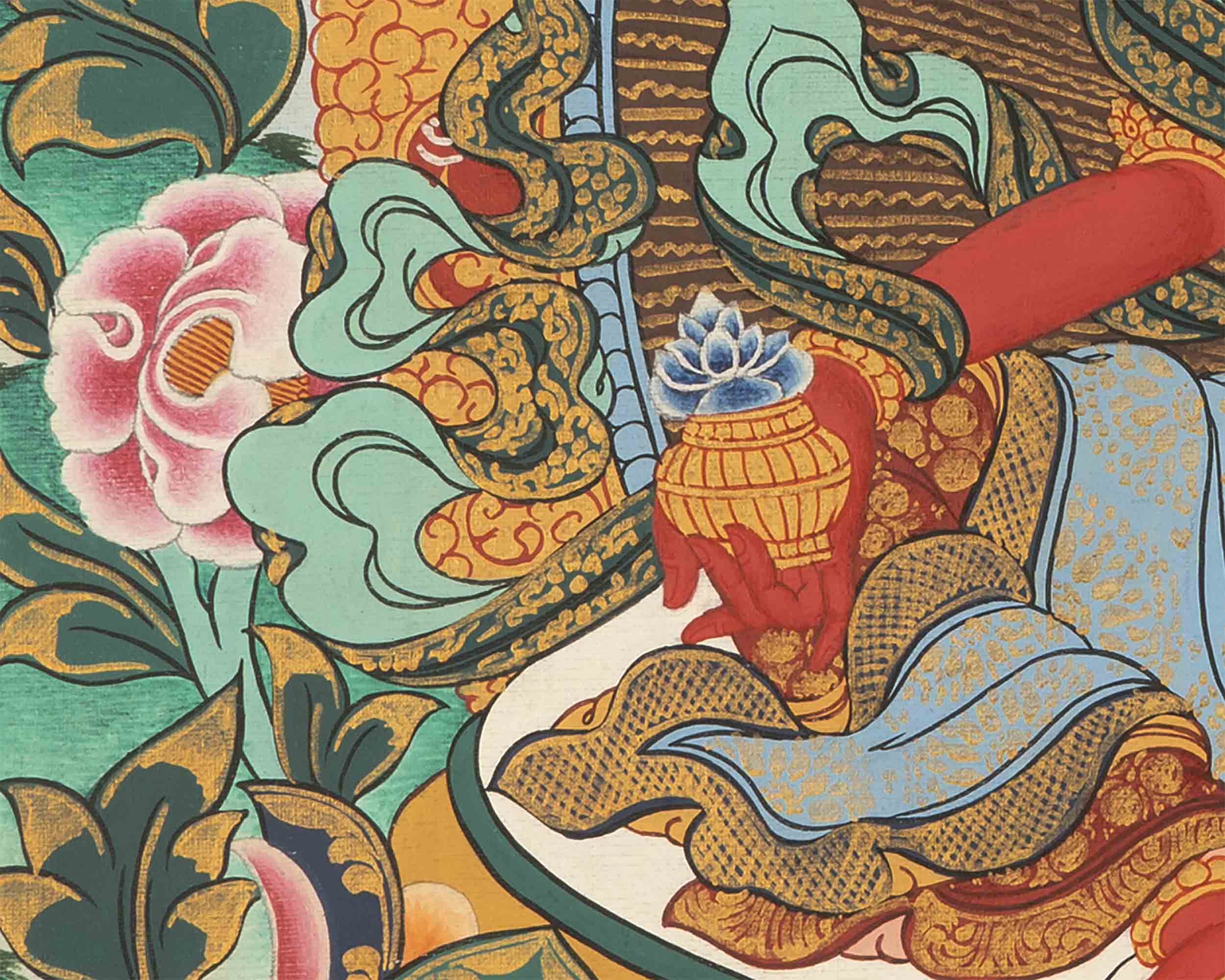 Red Tara Thangka | Tibetan Wall Decoration Painting