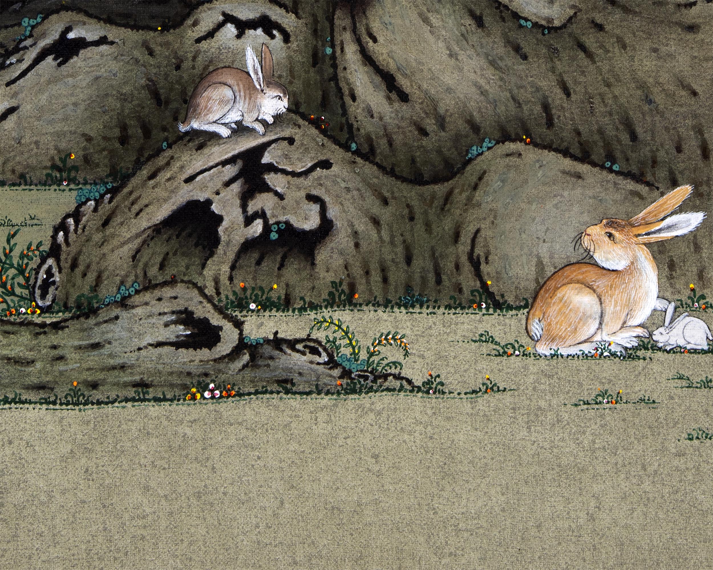 Meditating Shakyamuni | Happy Buddha Art | Buddhism Thangka