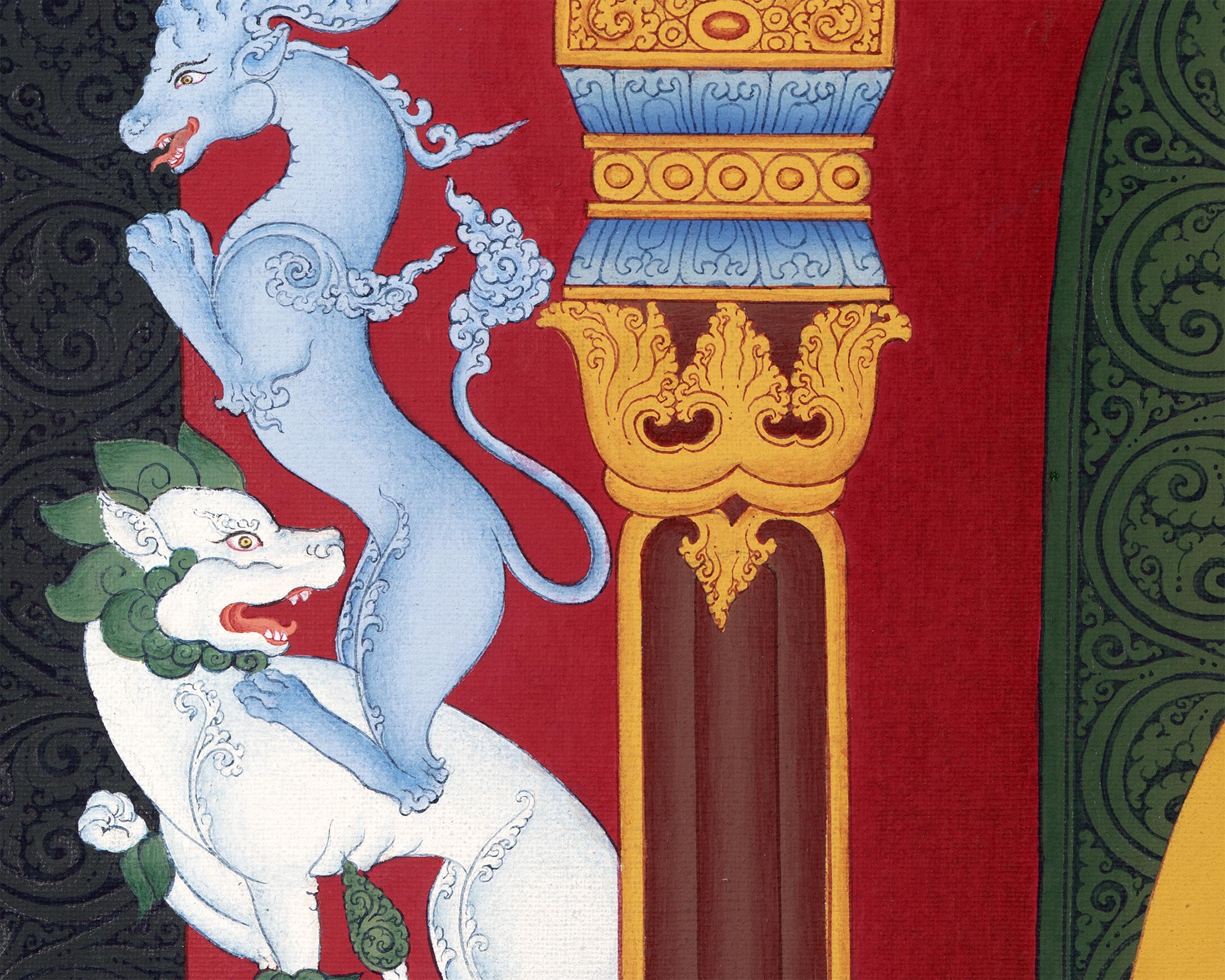 Buddha Shakyamuni Thangka | Traditional Kadampa Style