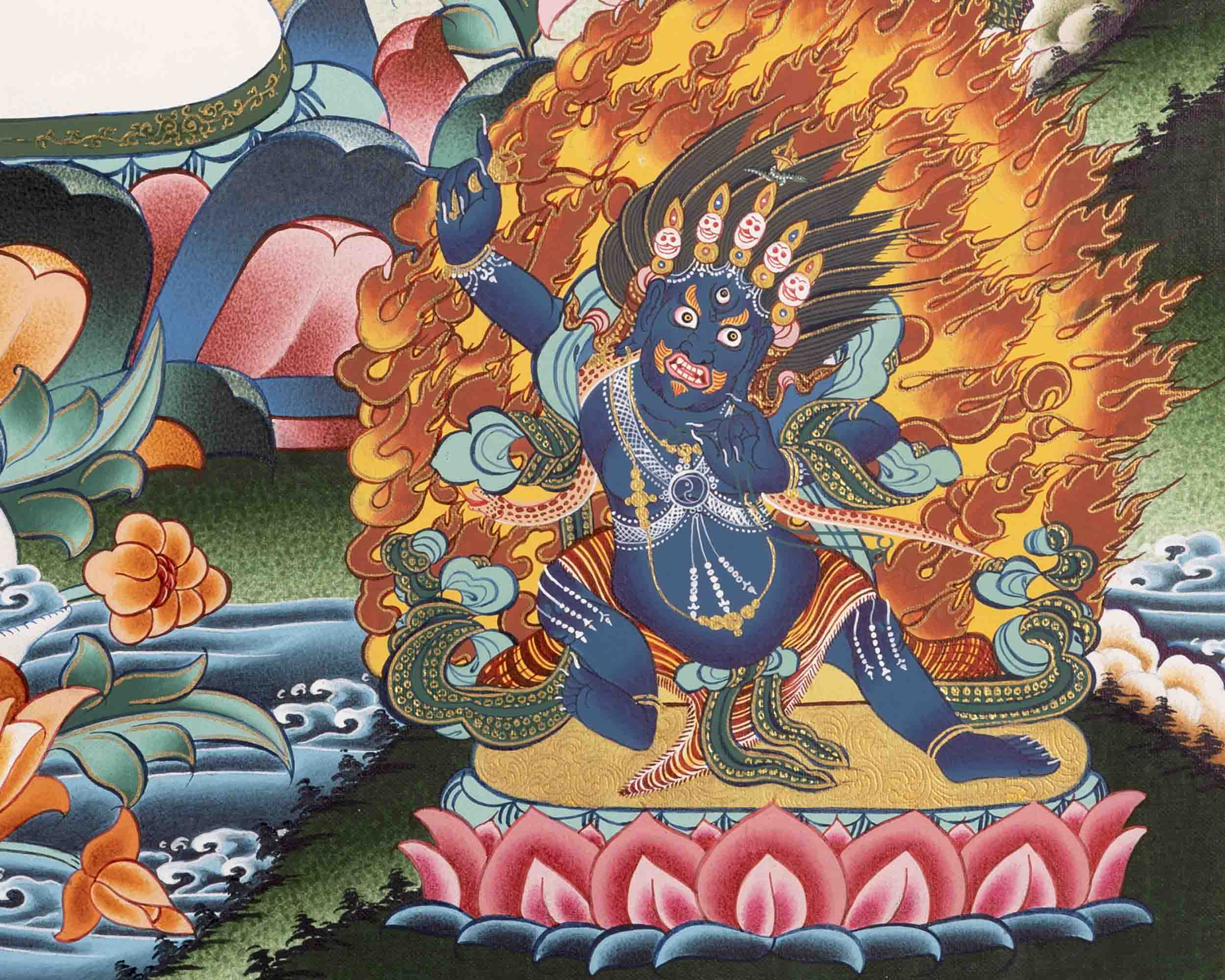 1000 Armed Avalokiteshvara Thangka | Religious Wall Decors
