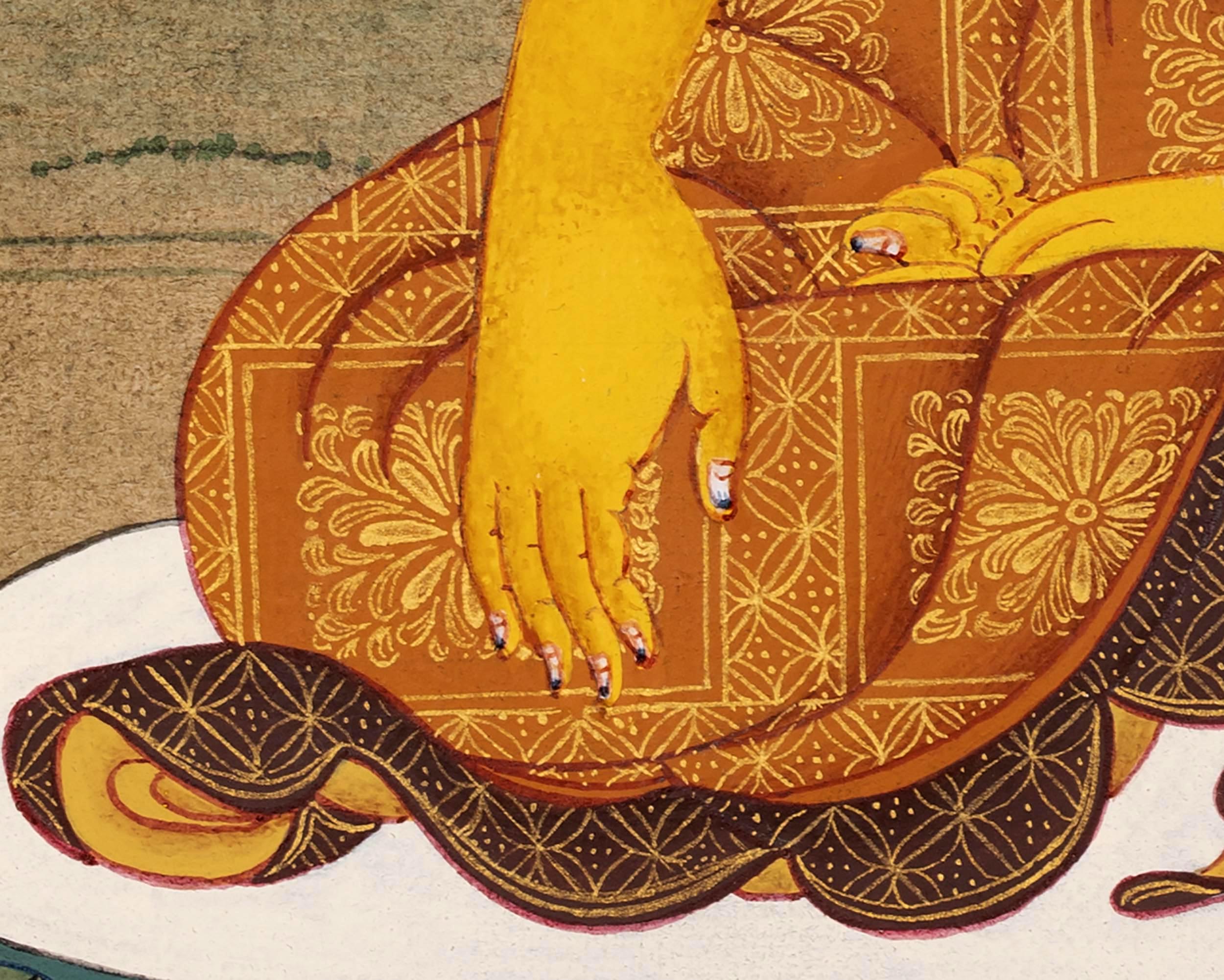 Shakyamuni Buddhist Thangka | Tibetan Buddha Thangka Painting | Himalayan Art