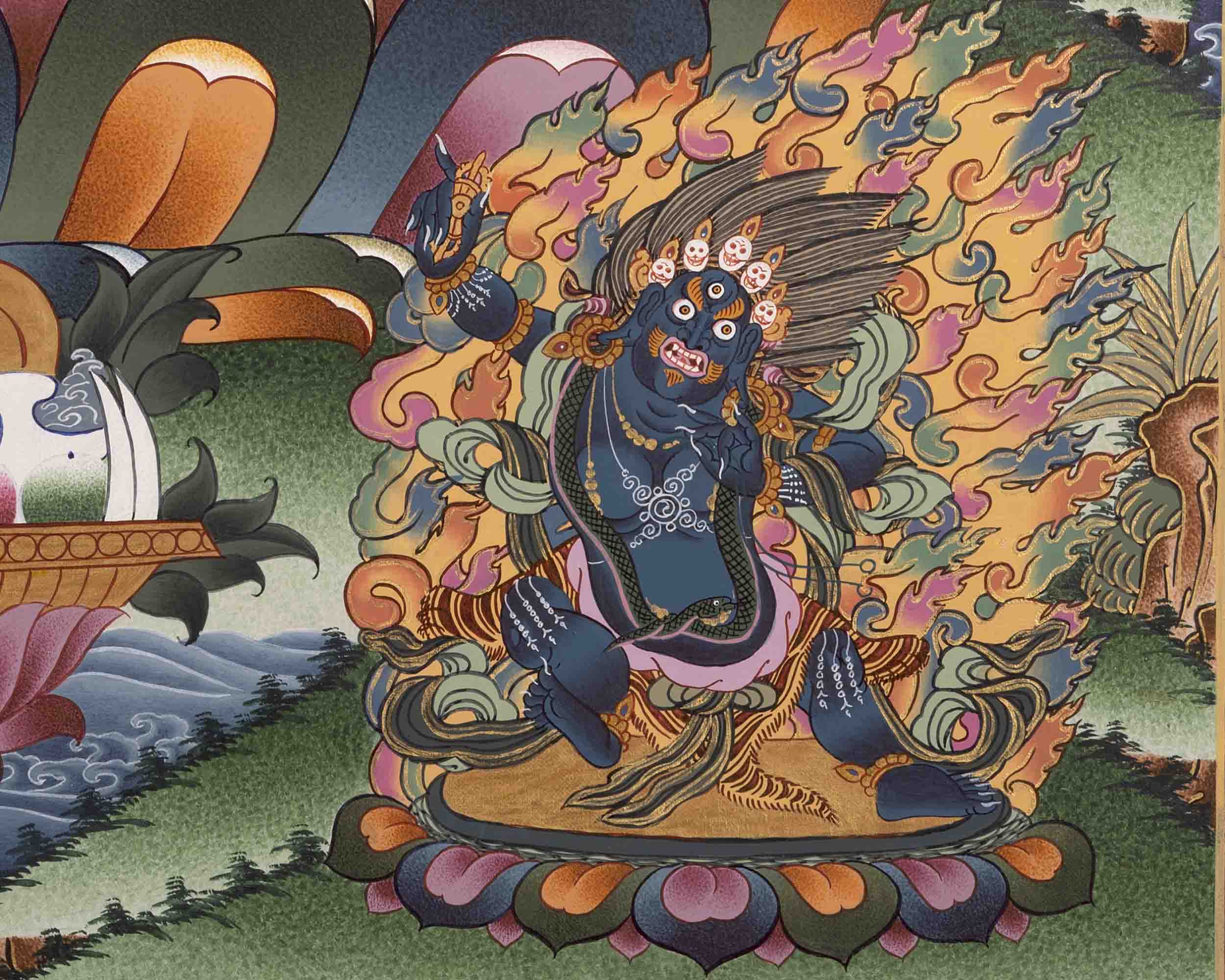 Bodhisattva Manjushree Thangka | Art Painting