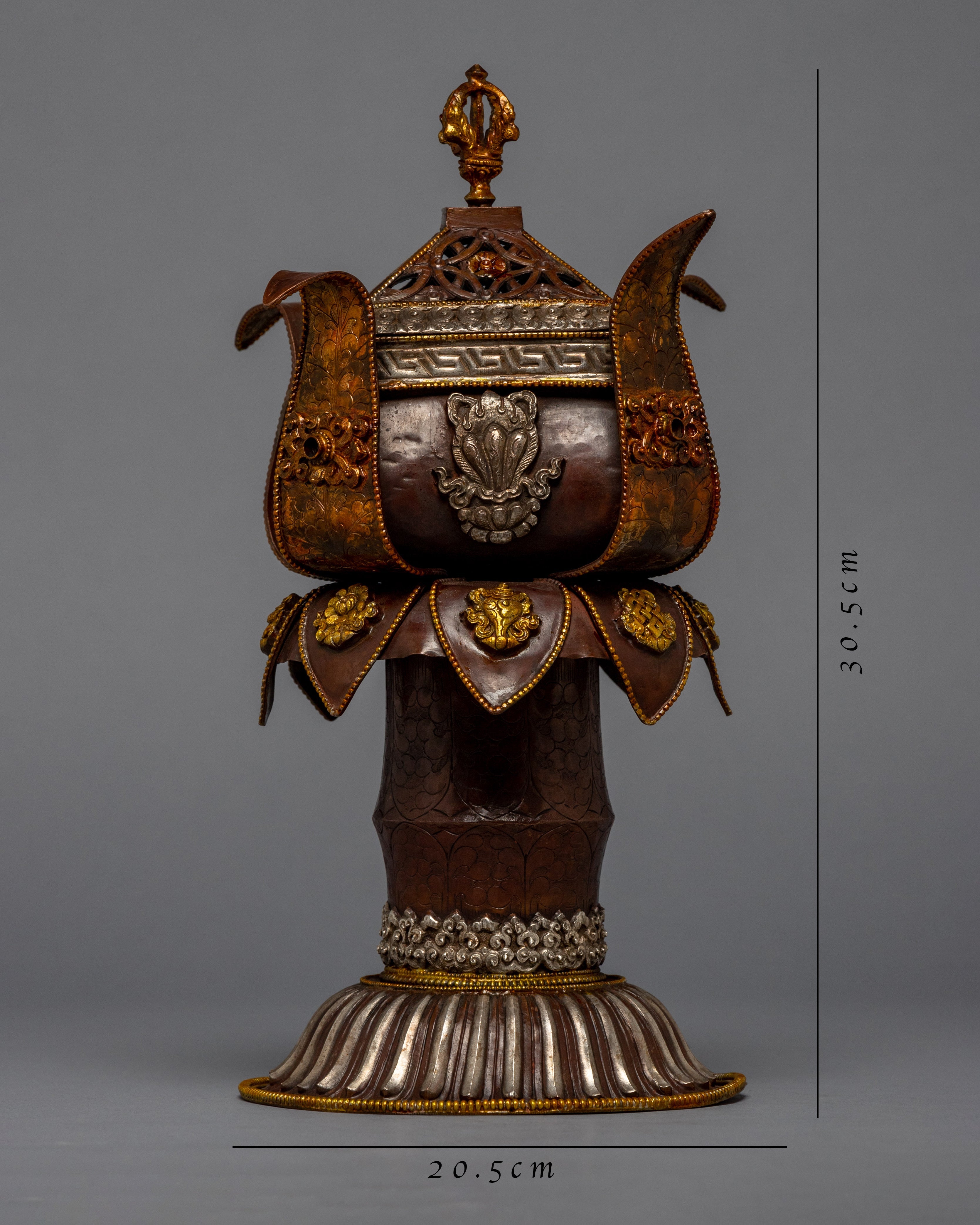 Lotus Incense Burner | Ritual Objects | Buddhist Altar Supplies