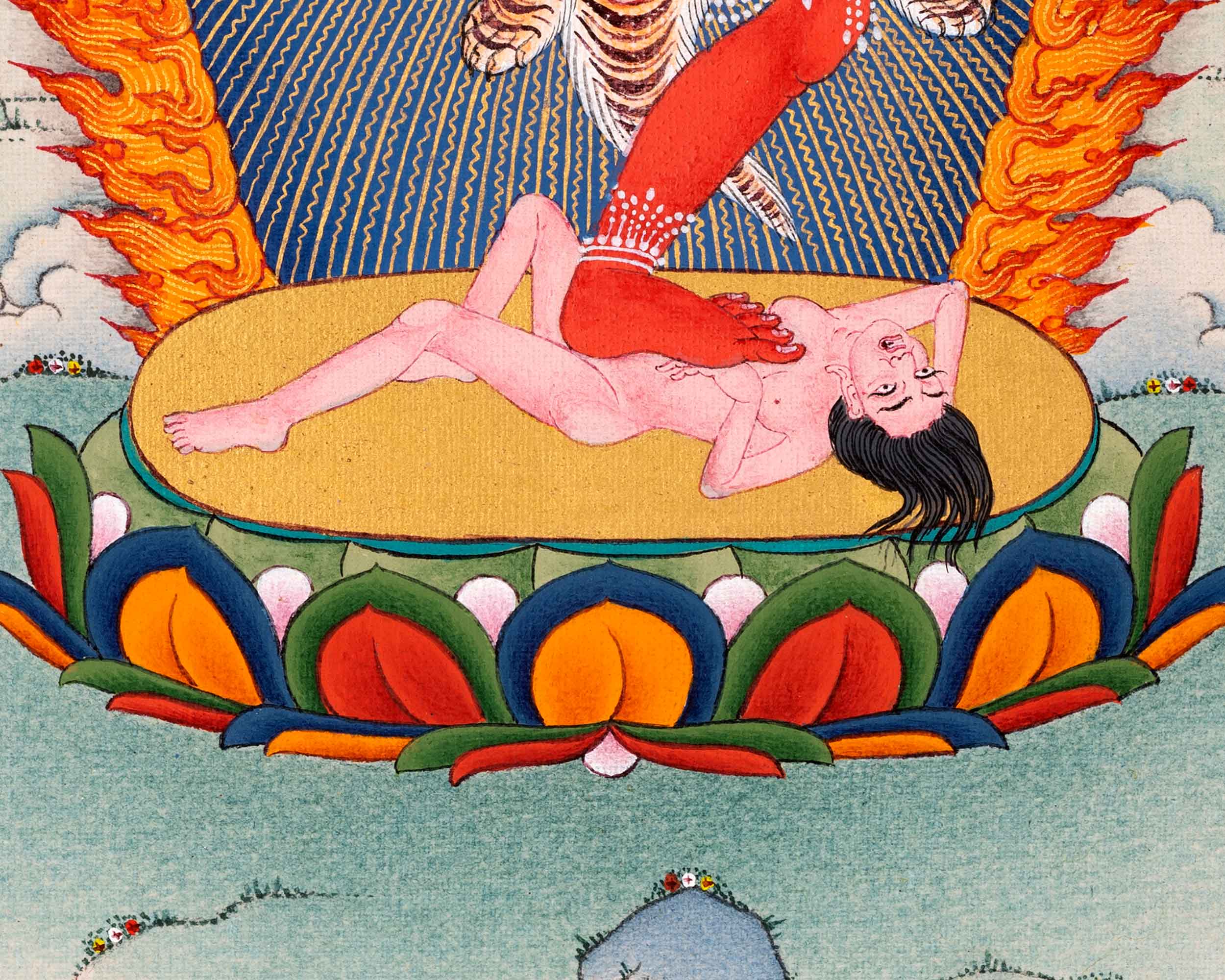 Kurukulla Dakini | Traditional Hand Painted Art