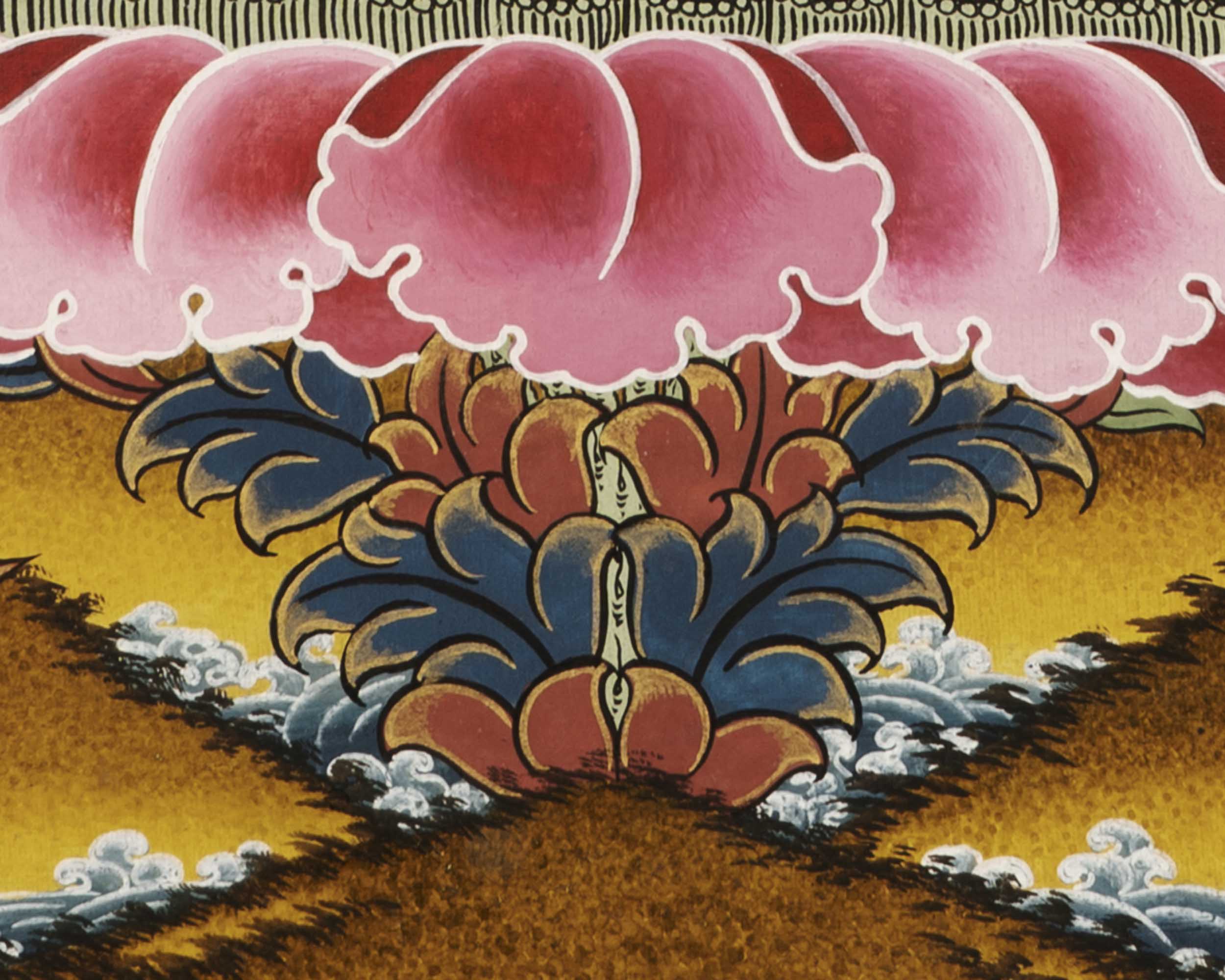 Tibetan White Tara Thangka | Tibetan Wall Decoration Painting