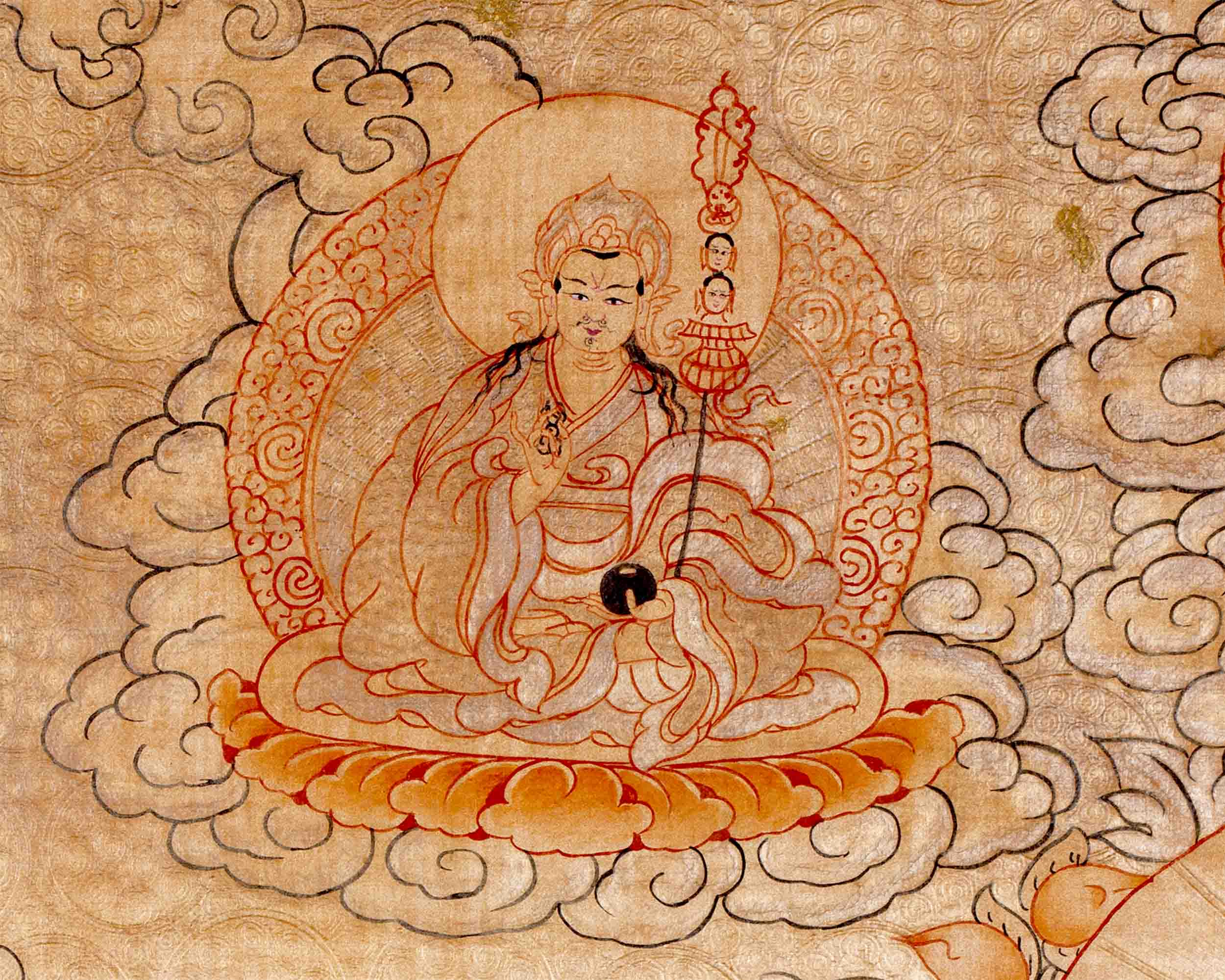 Traditional White Tara Thangka | Mother Buddha Painting with 24k Gold