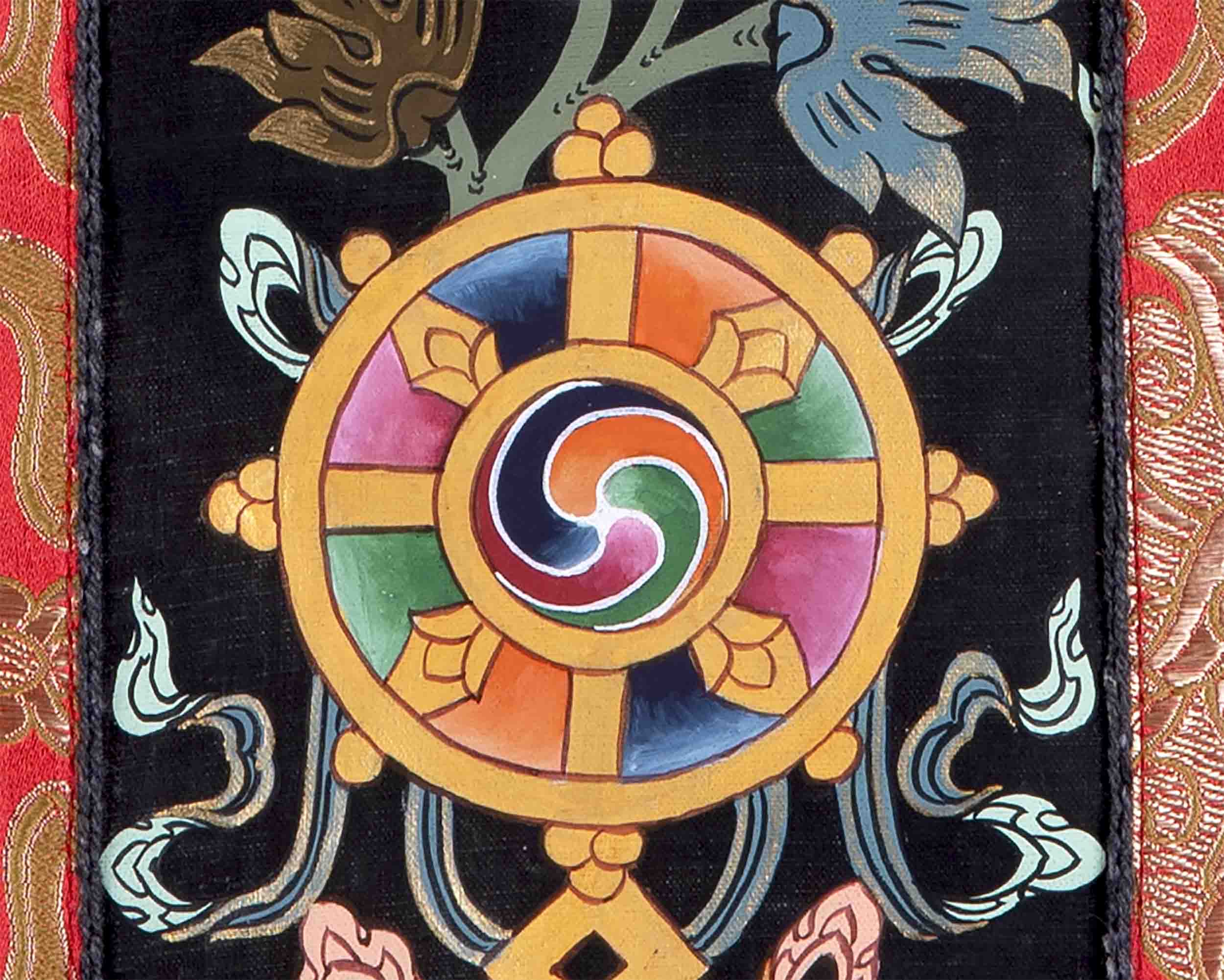 Kalachakra Mantra Thangka | Wall Hanging