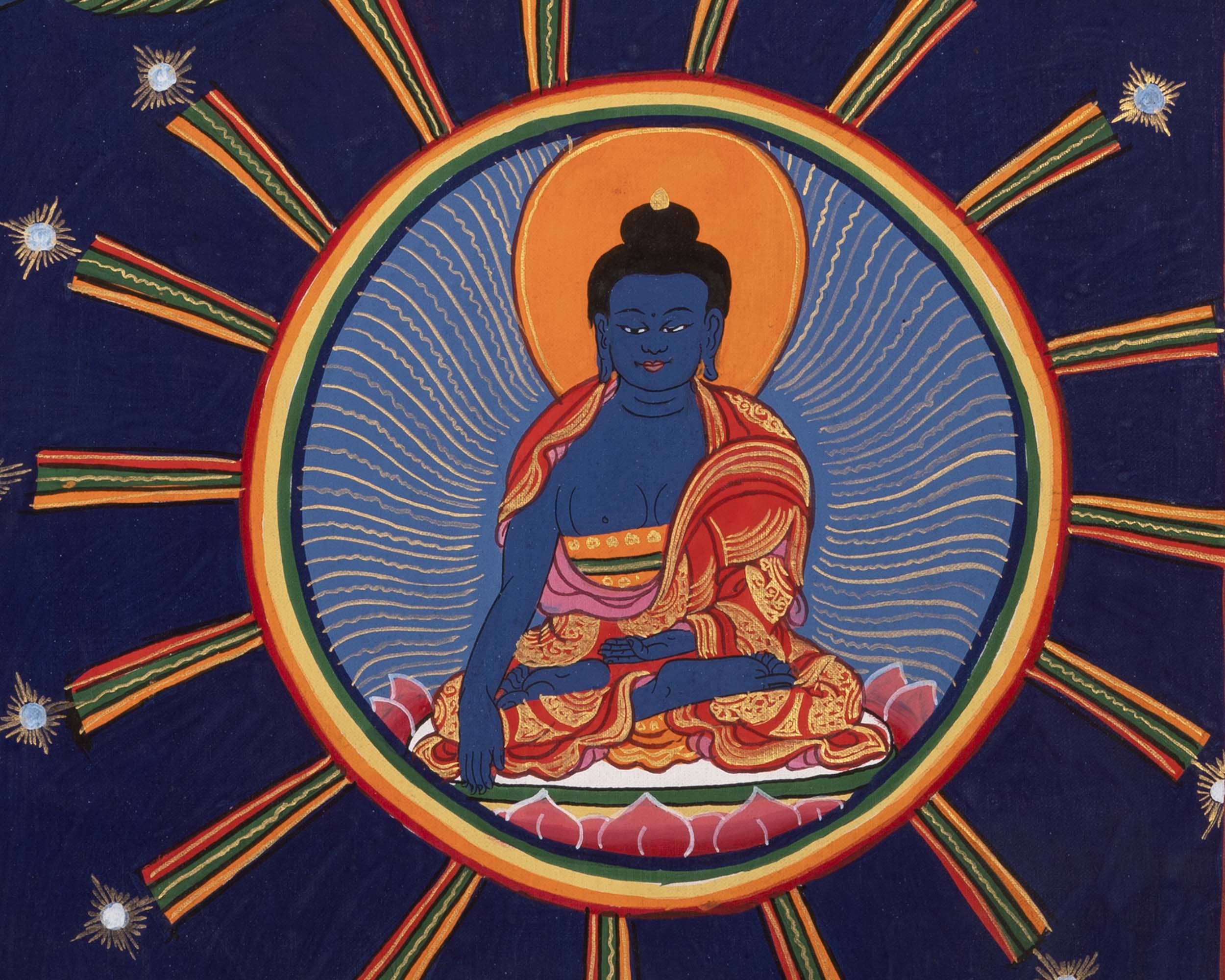 Green Tara Thangka | Wall Decor Painting