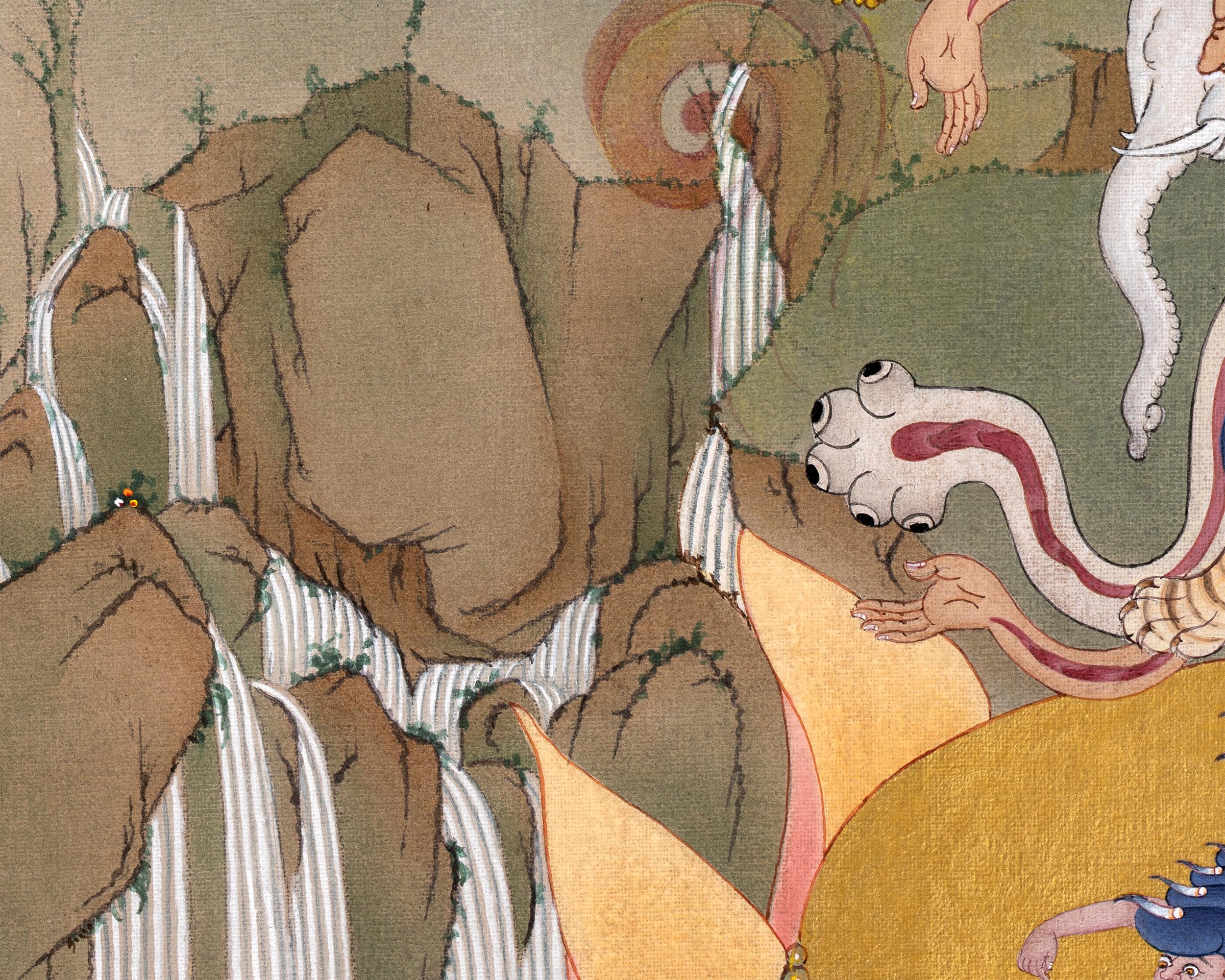 Vajrakilaya Thangka | Special Phurba Painting | Nyingma Yidam