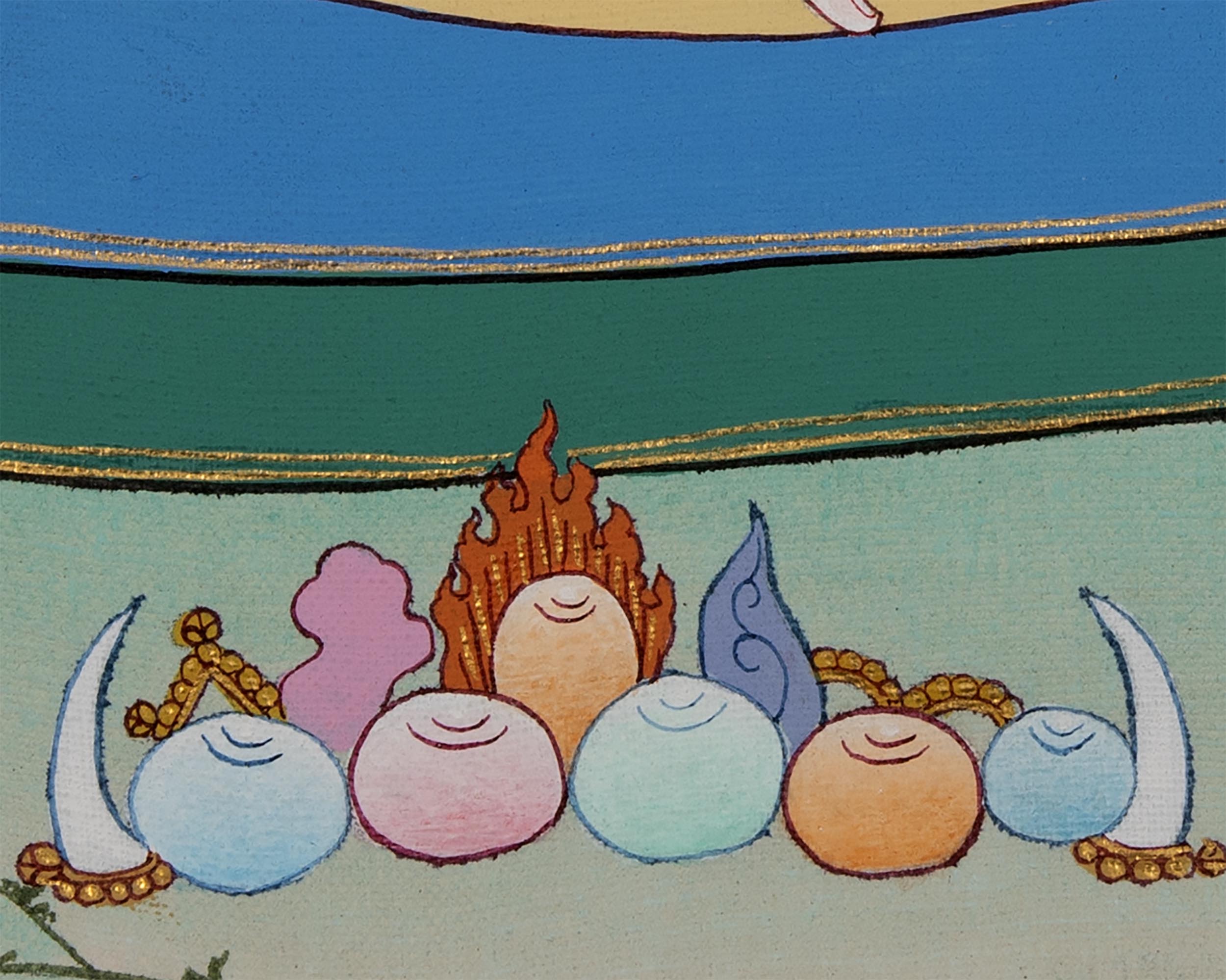 Dakini Mandarva | Guru Padmasambhava Consort | Thangka Art