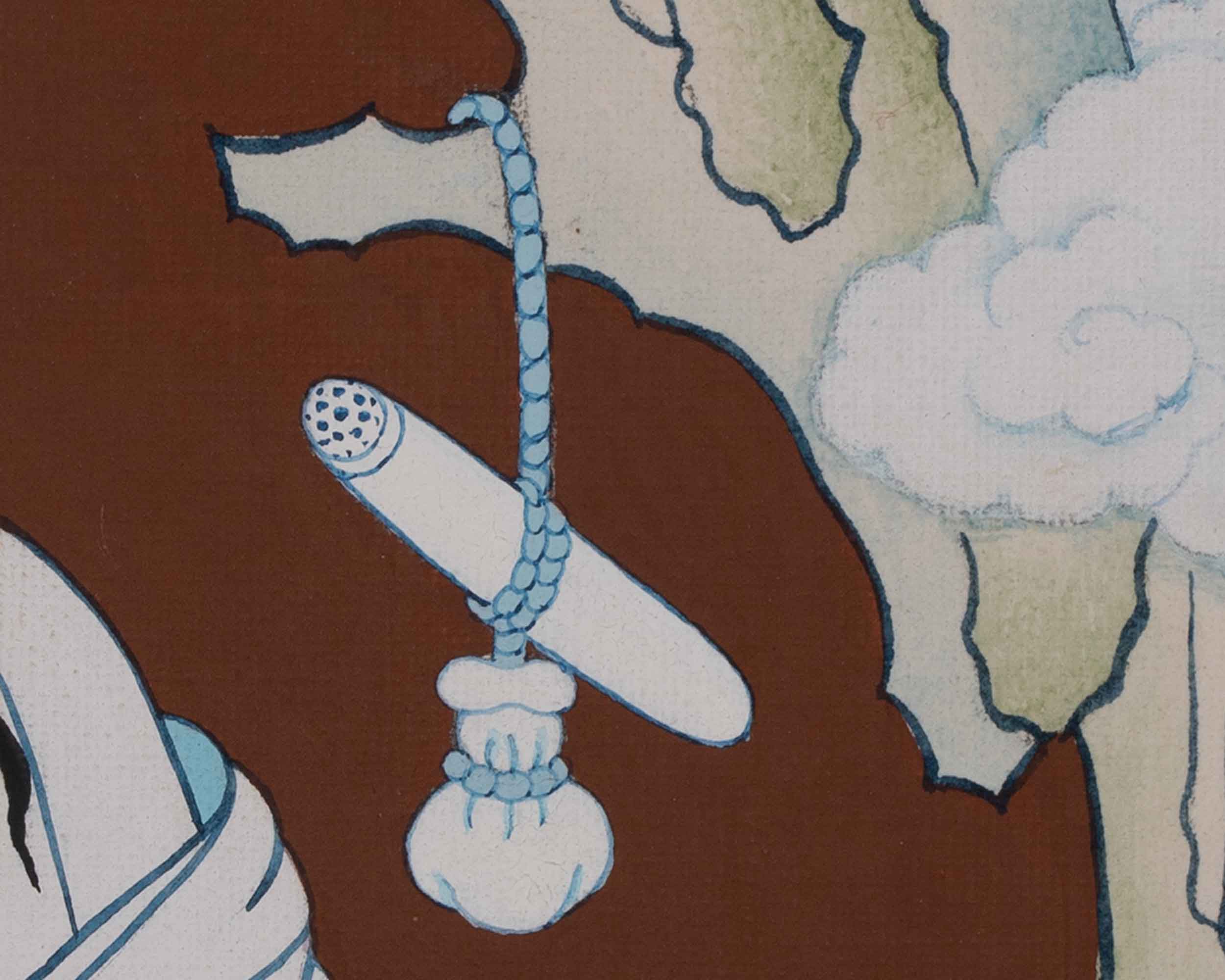 Jetsun Milarepa Hand-Painted Thangka Art | Tibetan Buddhist Master Art For Daily Practice