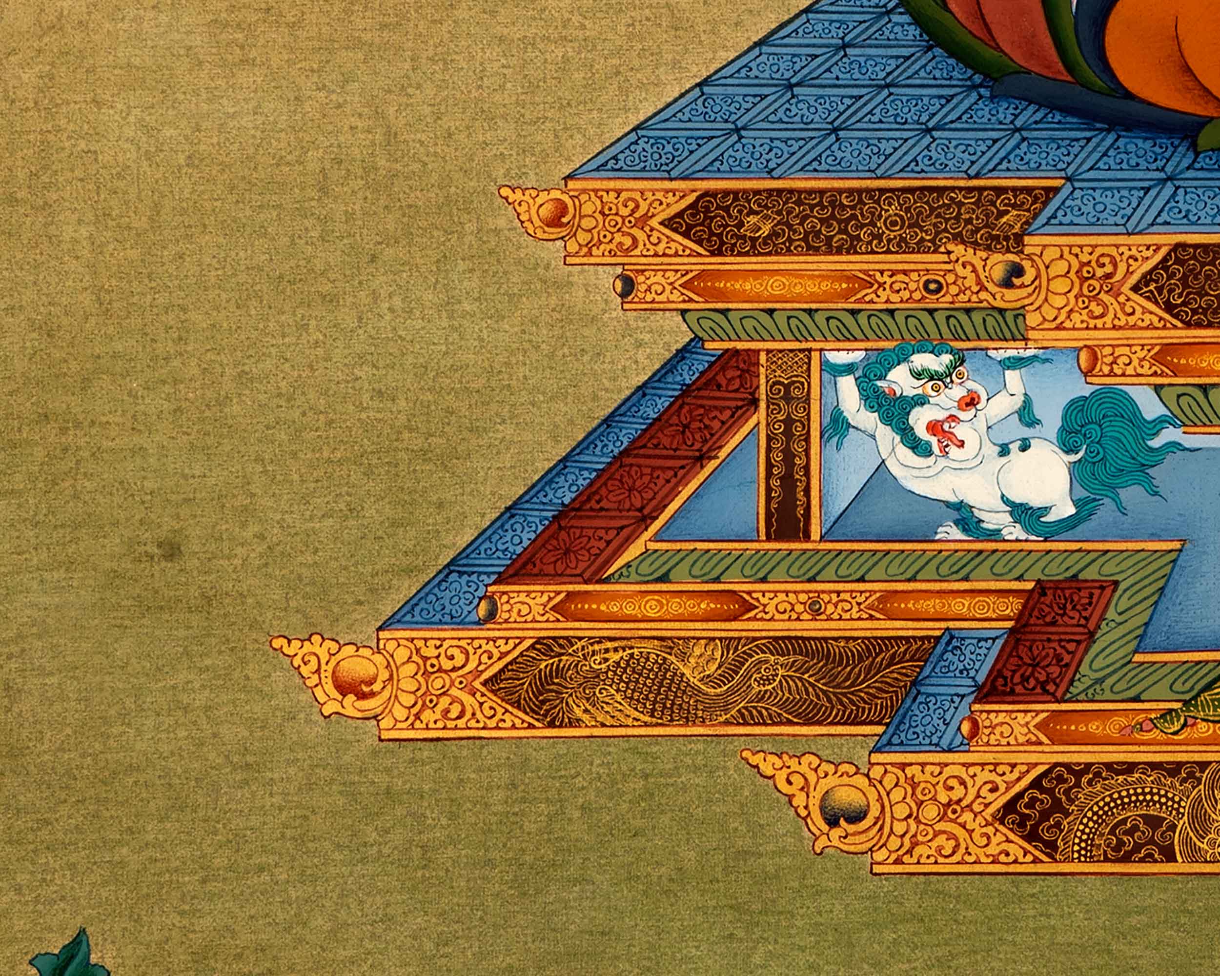 Shakyamuni Buddha, Tibetan Thangka