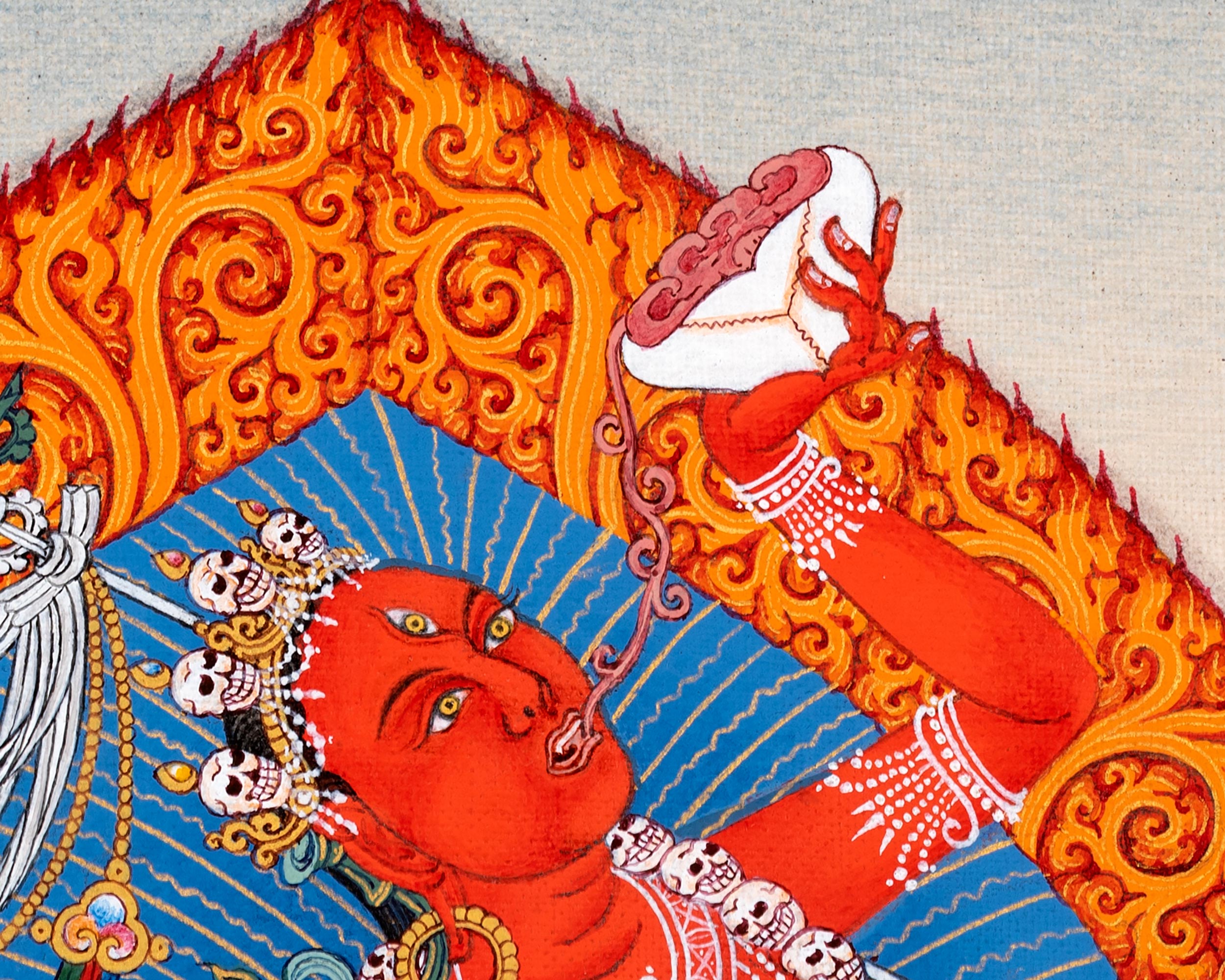 Vajrayogini Thangka | Handmade Buddhist Dakini Thangka