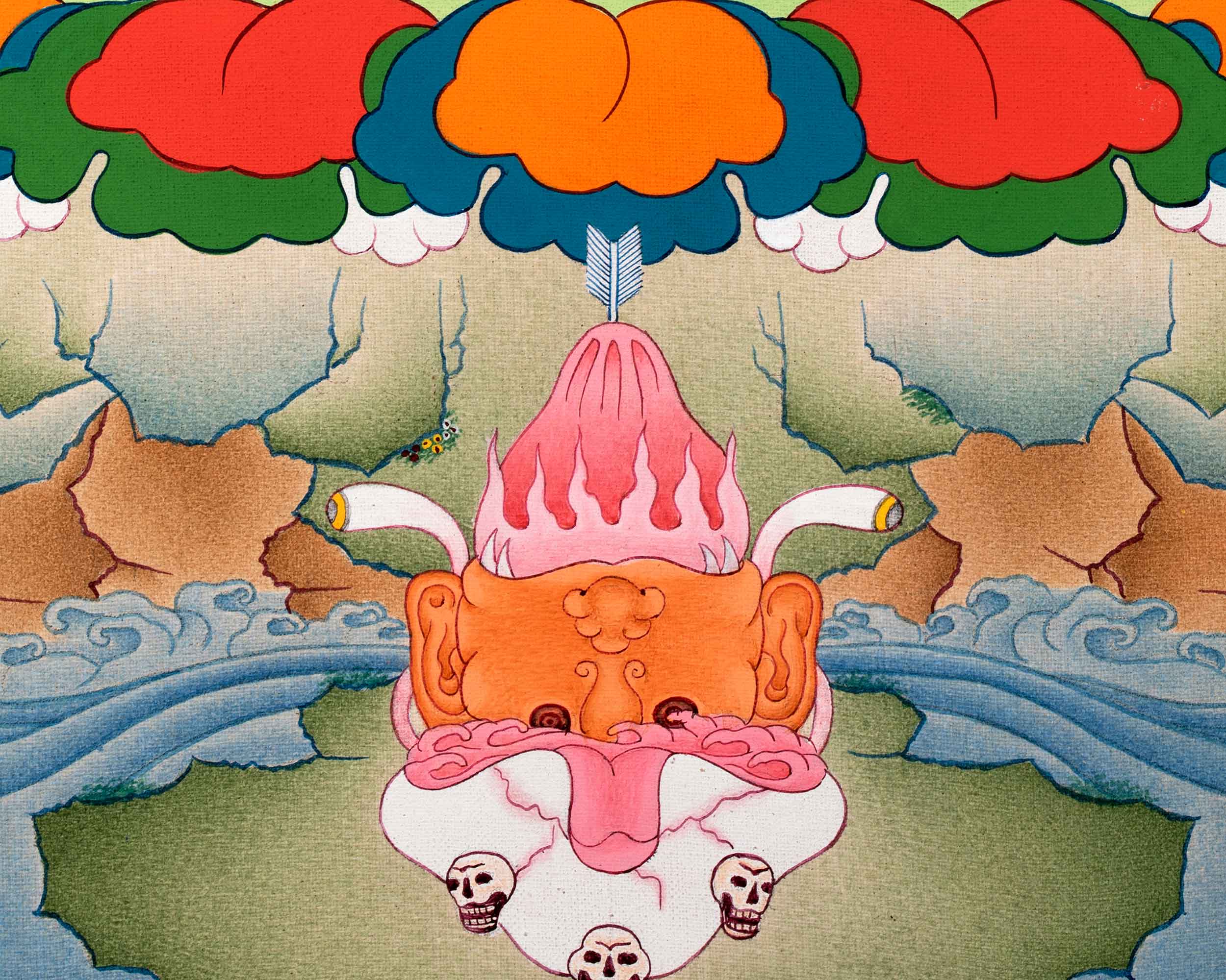 Vajrayogini Thangka | Traditional Buddhist Art