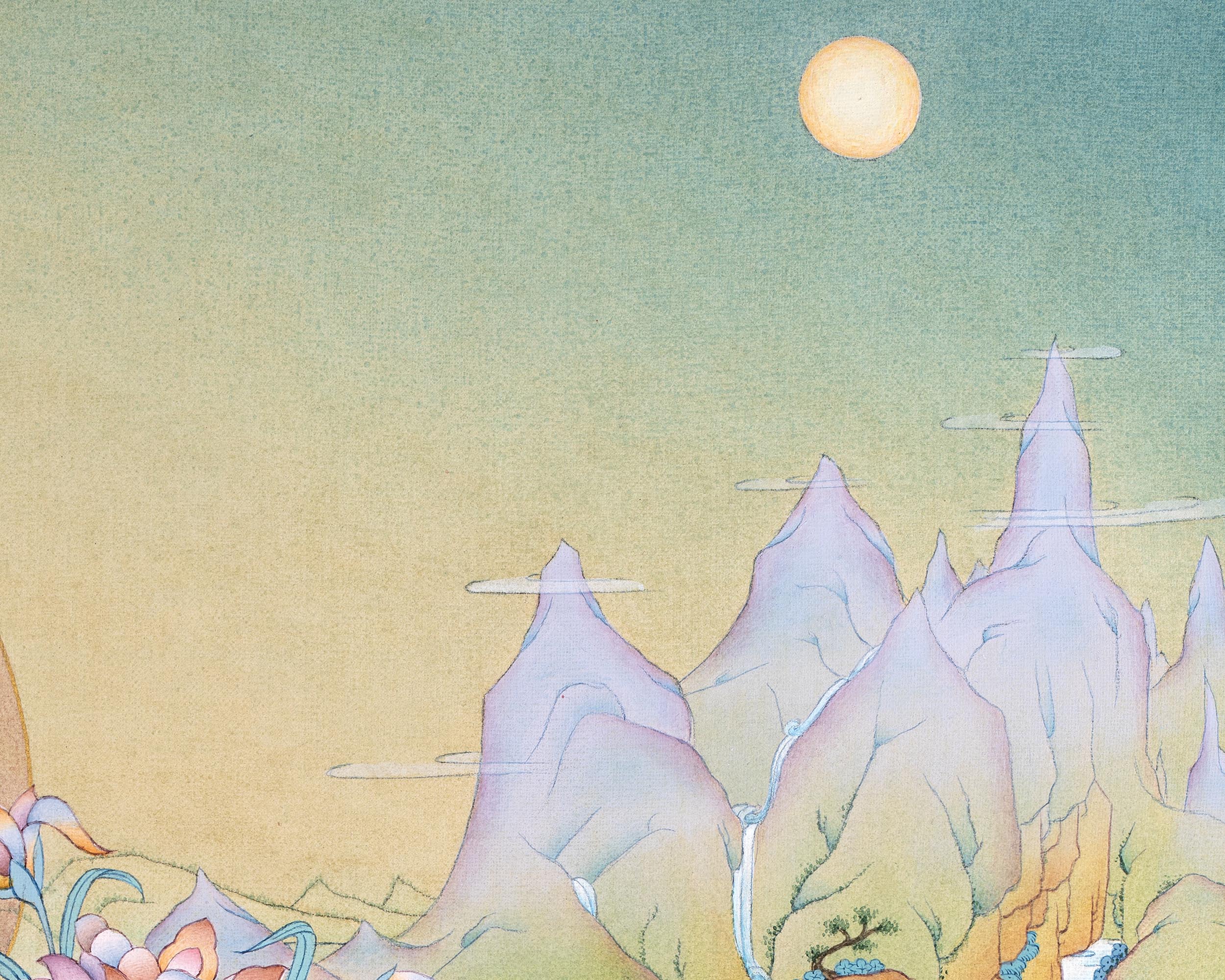 White Tara Thangka | Namgyalma | Amitayus | Long Life Bodhisattva