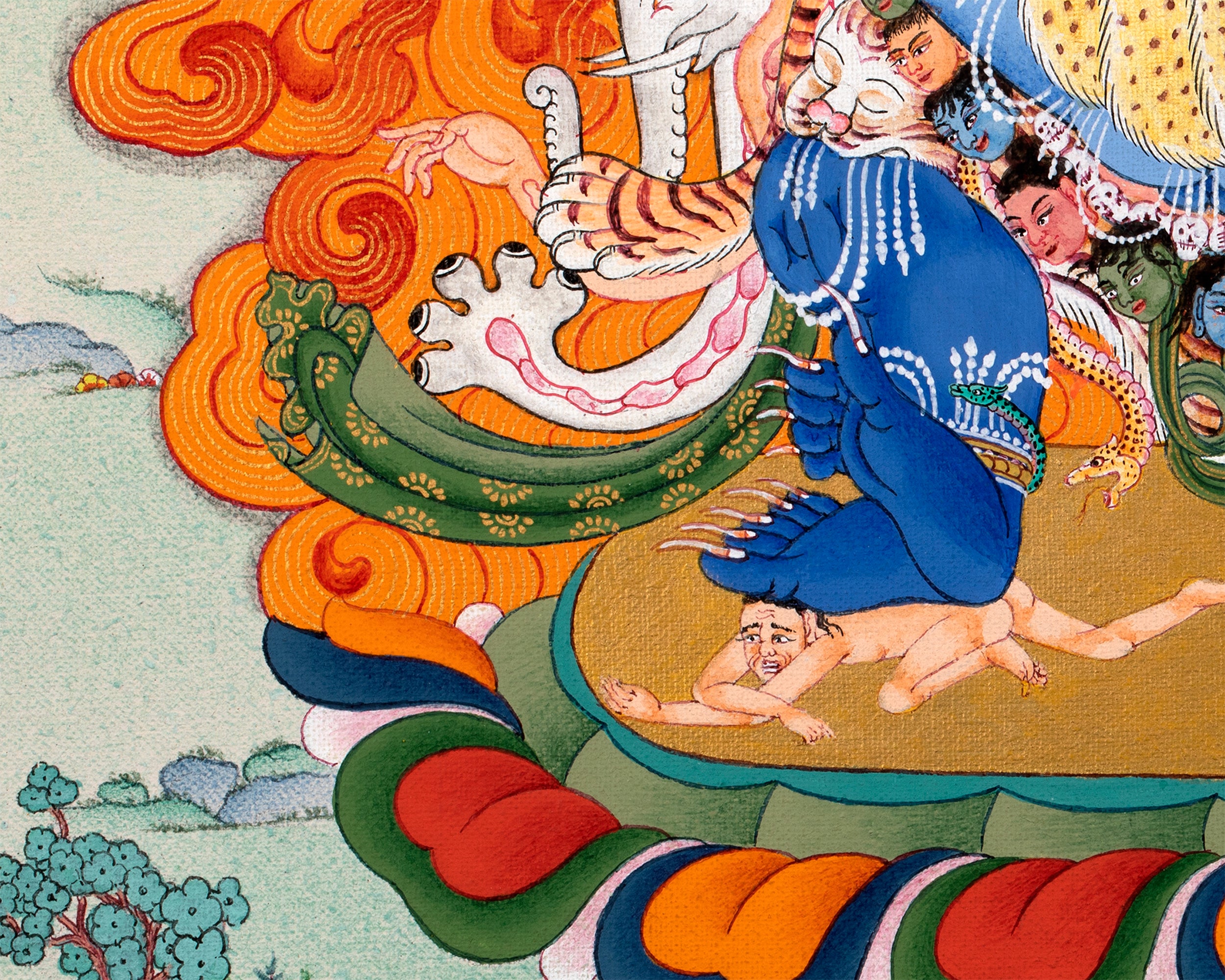 Vajrakilaya Thangka | Yidam