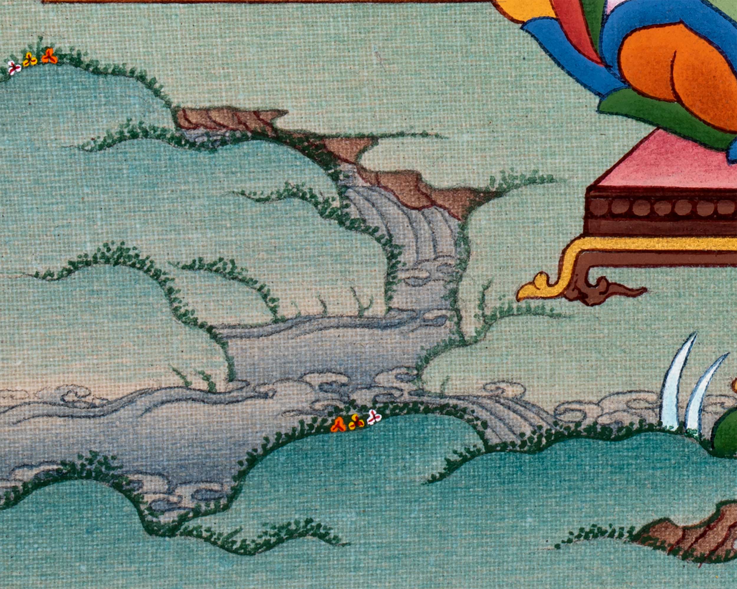 Maitreya Future Buddha Thangka | Tibetan Buddhist Painting | Himalayan Art