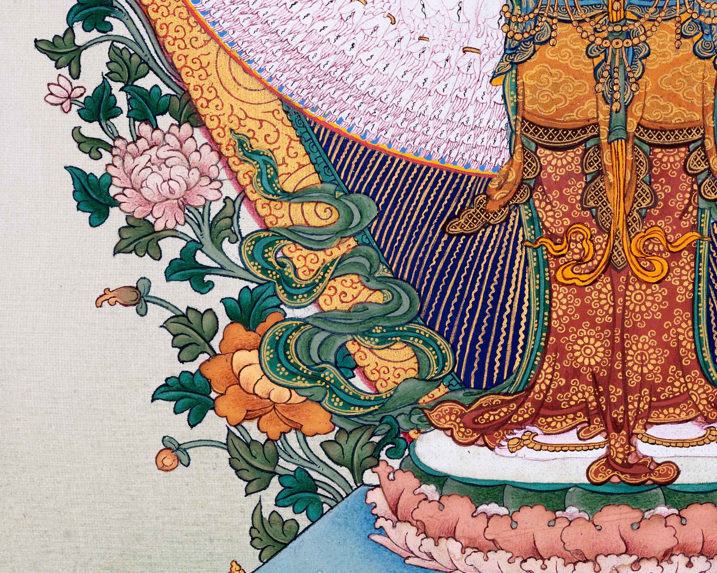 1000 Armed Chenrezig Thangka | Sacred Art for Daily Practice