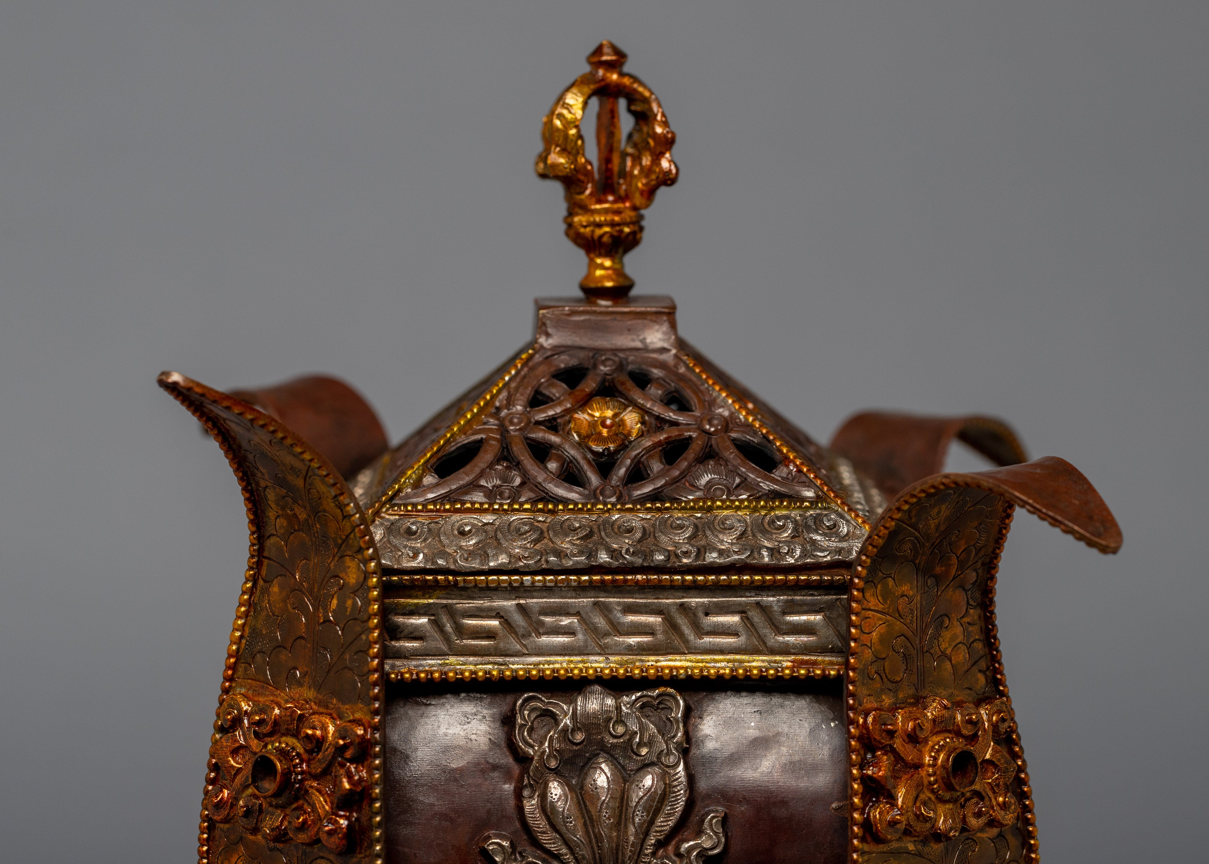 Lotus Incense Burner | Ritual Objects | Buddhist Altar Supplies