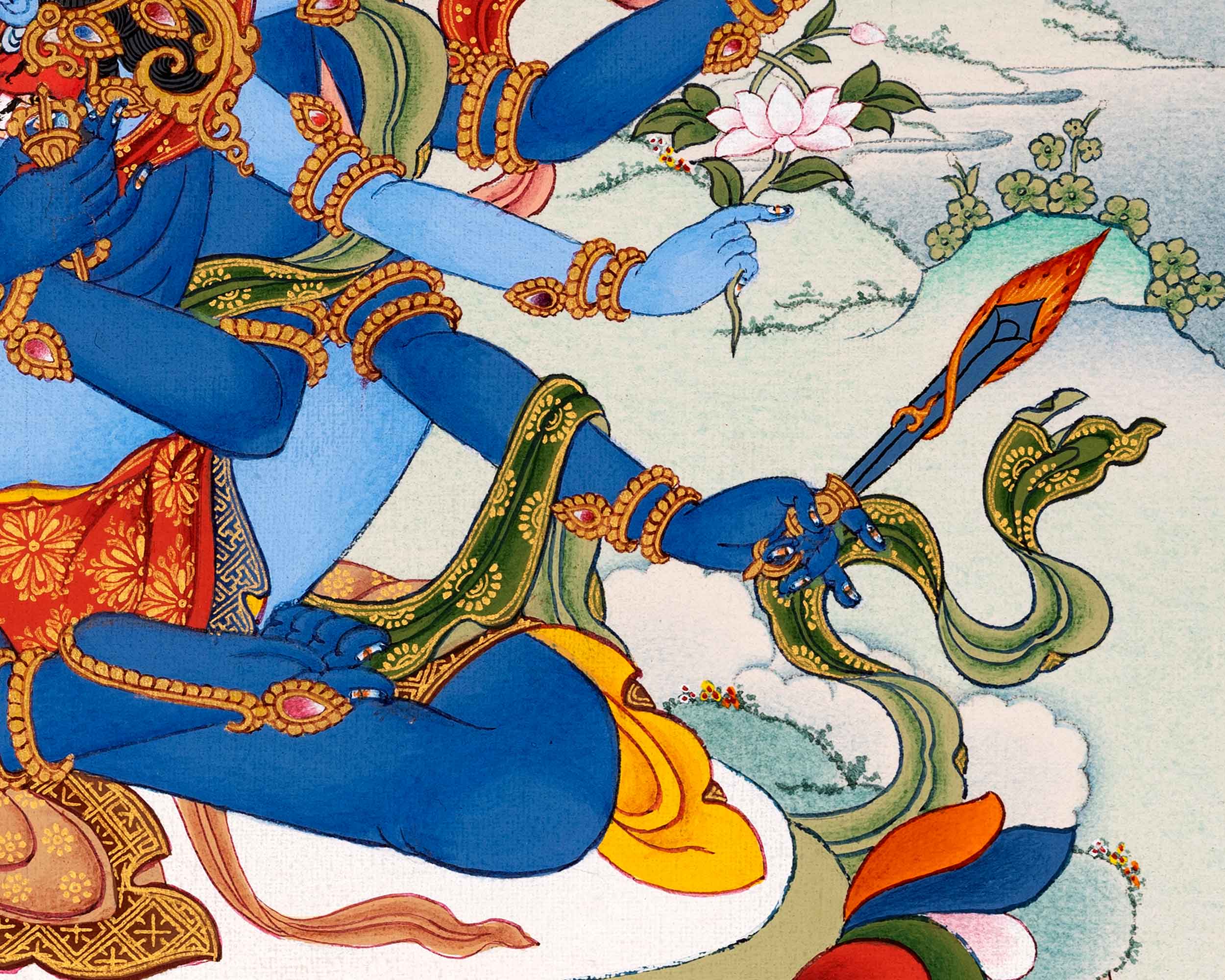 Guhyasamaja Thangka, Mother Tantra Art | Enlightenment Thangka