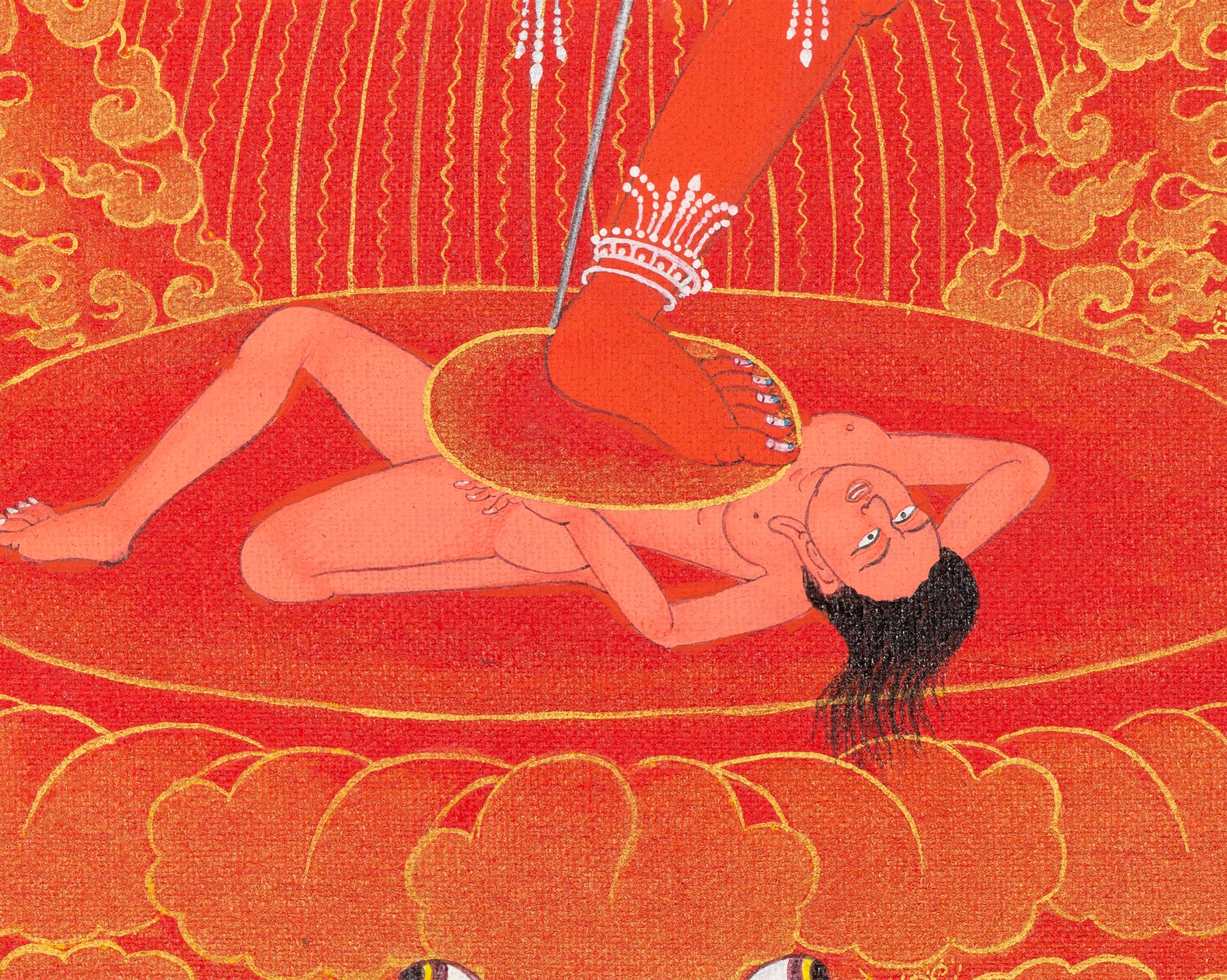 Vajravarahi Thangka | Traditionally Hand Painted Tibetan Painting