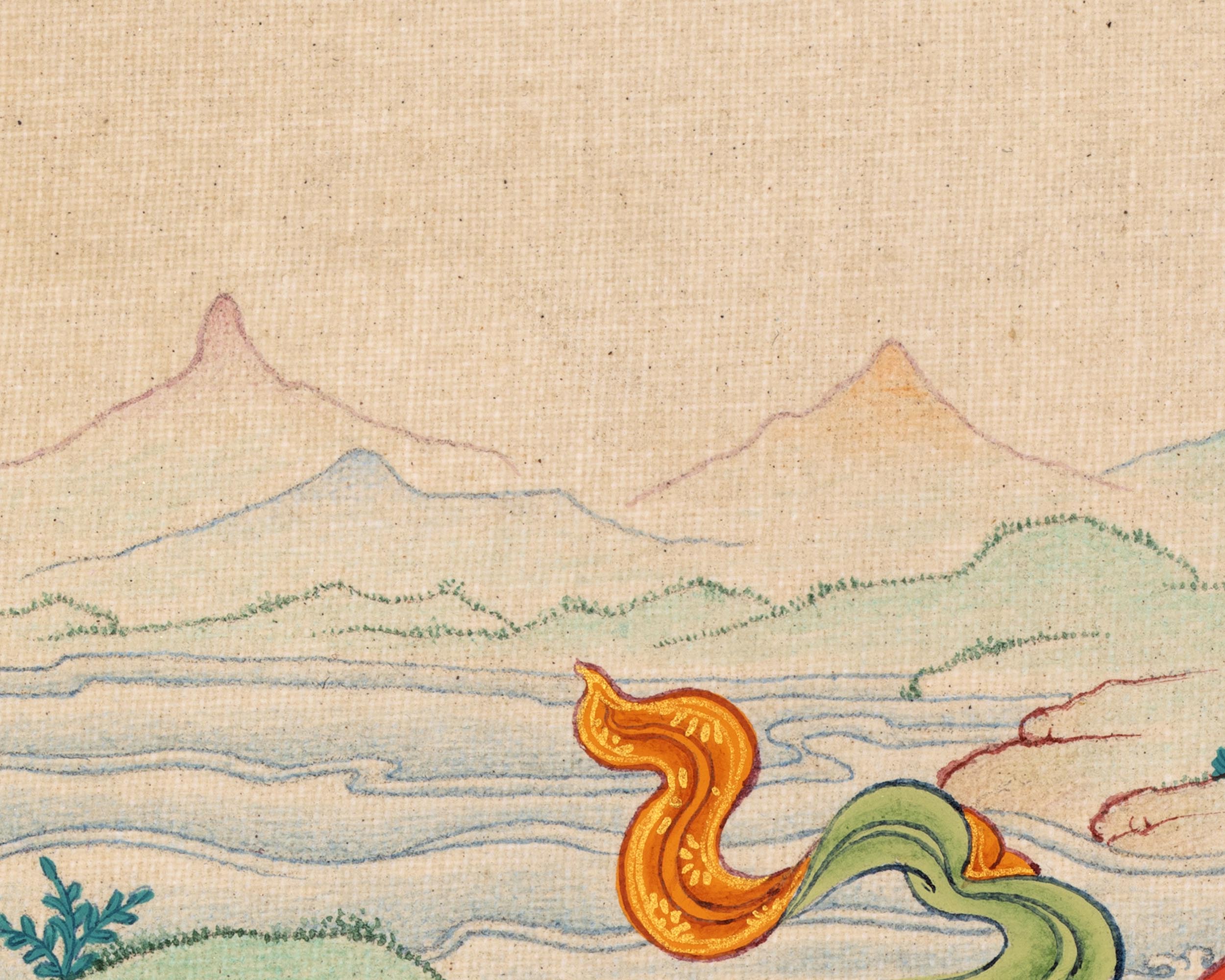 Green Tara | Tibetan Thangka Painting