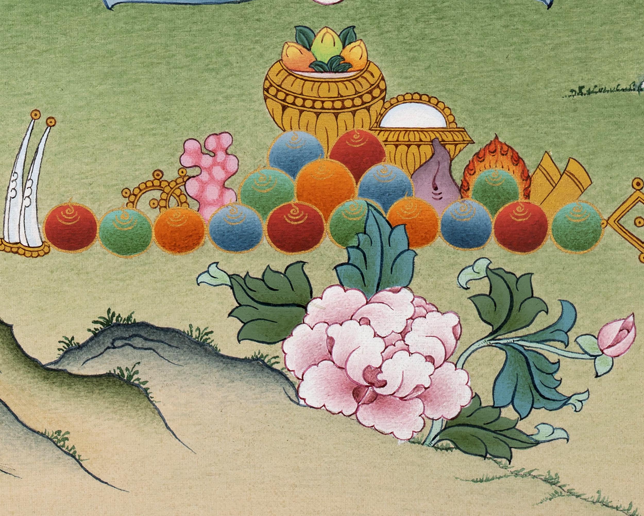 Medicine Buddha | Hand Painted Tibetan Thangka