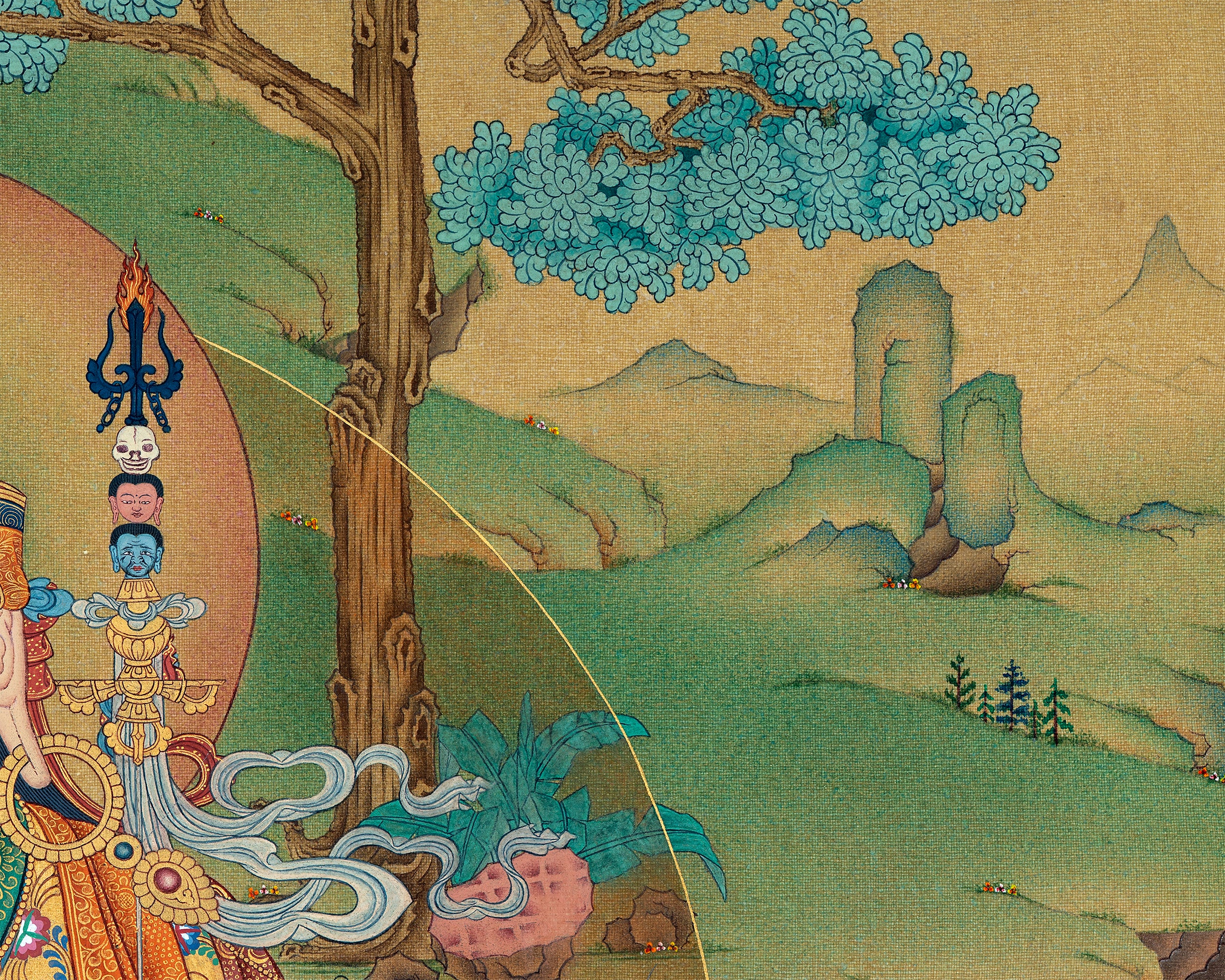 Guru Padmasambhava, Guru Rinpoche Thangka