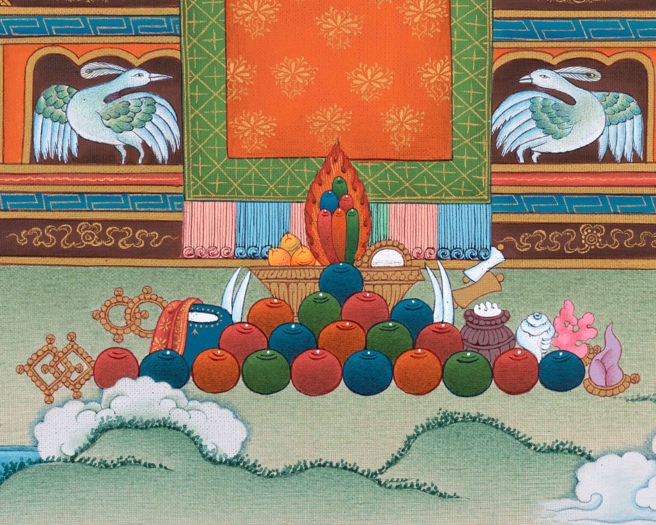 Amitabha Buddha Painting | Tibetan Buddhist Thangka
