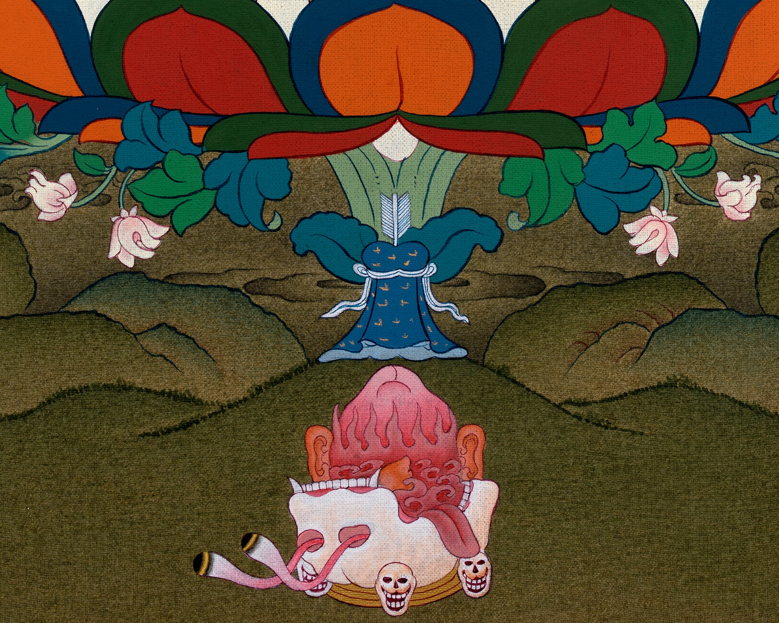 Kurukulla Thangka | Dakini Painting| Tibetan Buddhist Art