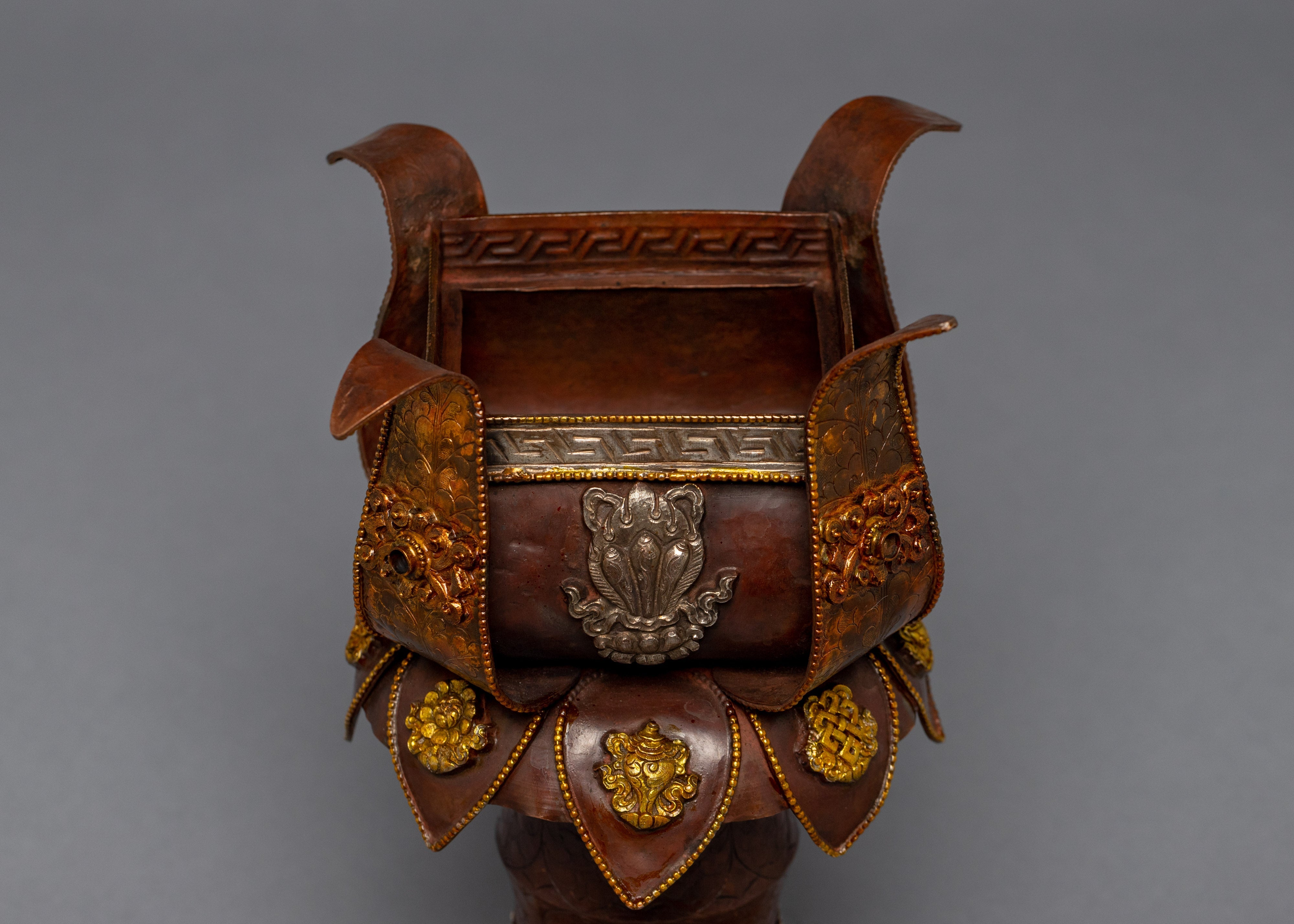 Lotus Incense Burner | Ritual Objects | Buddhist Altar Supplies