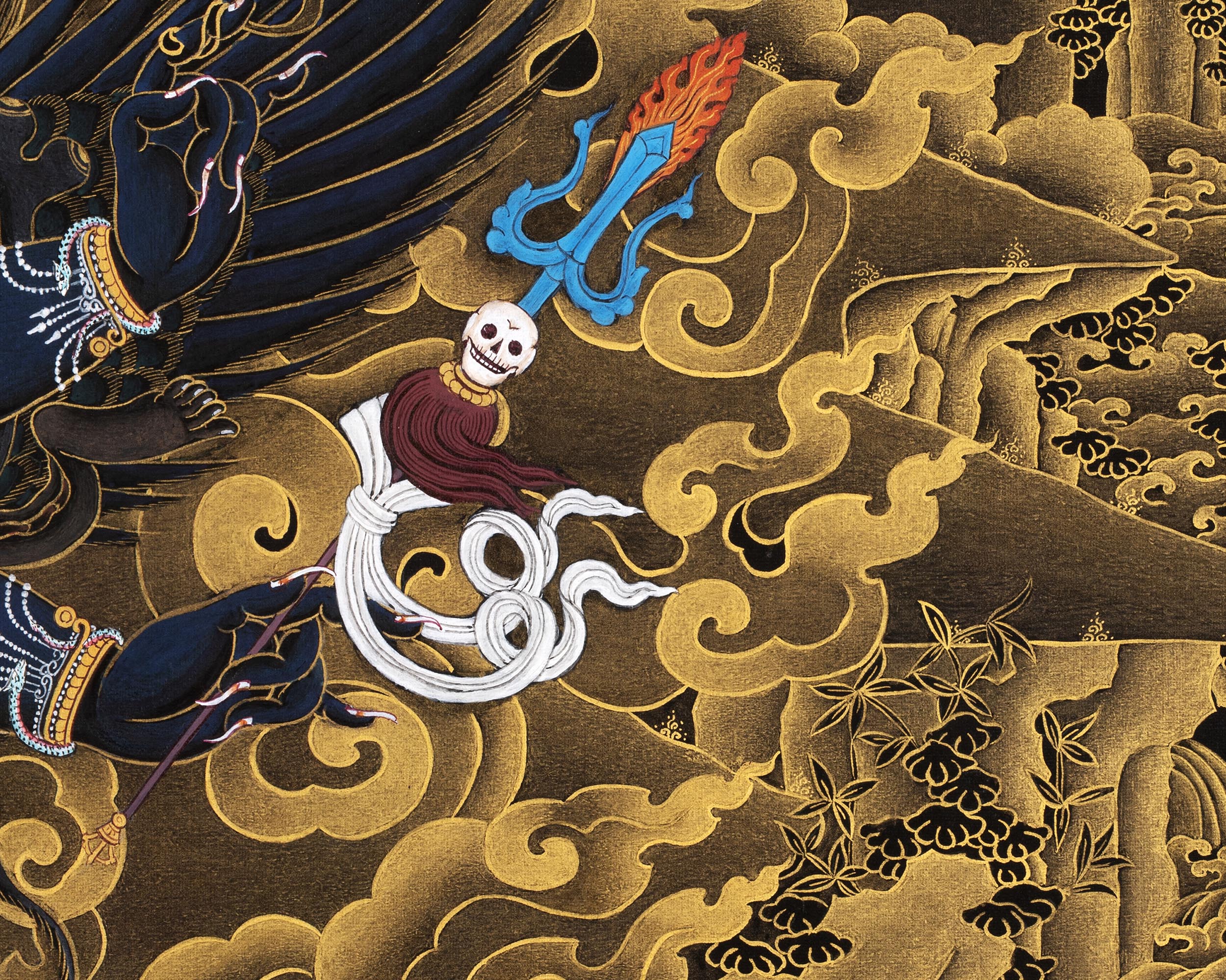 Vajrakilaya Thangka | Tibetan Yidam Art