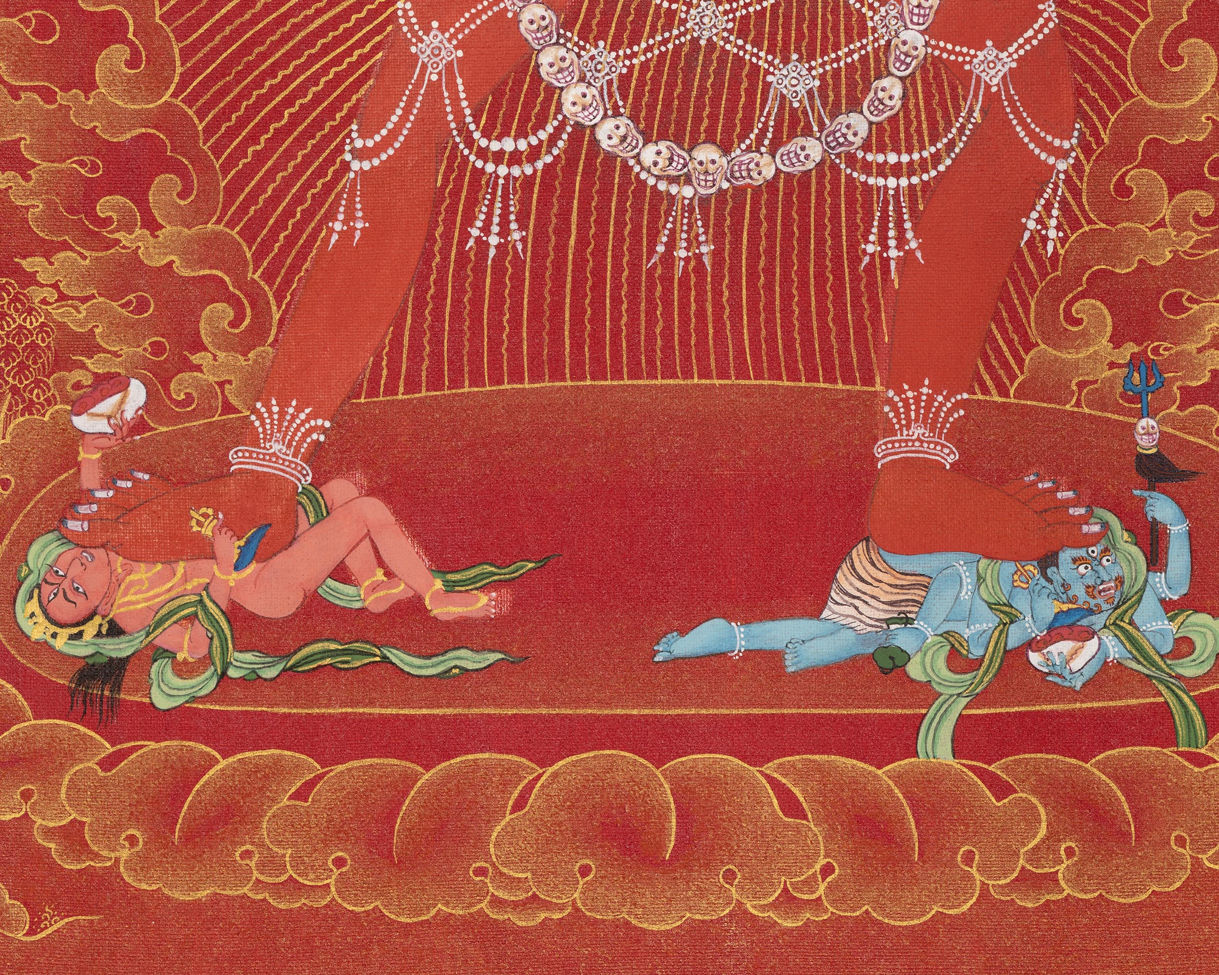 Vajrayogini Thangka | Handmade Tibetan Art | Dakini Painting