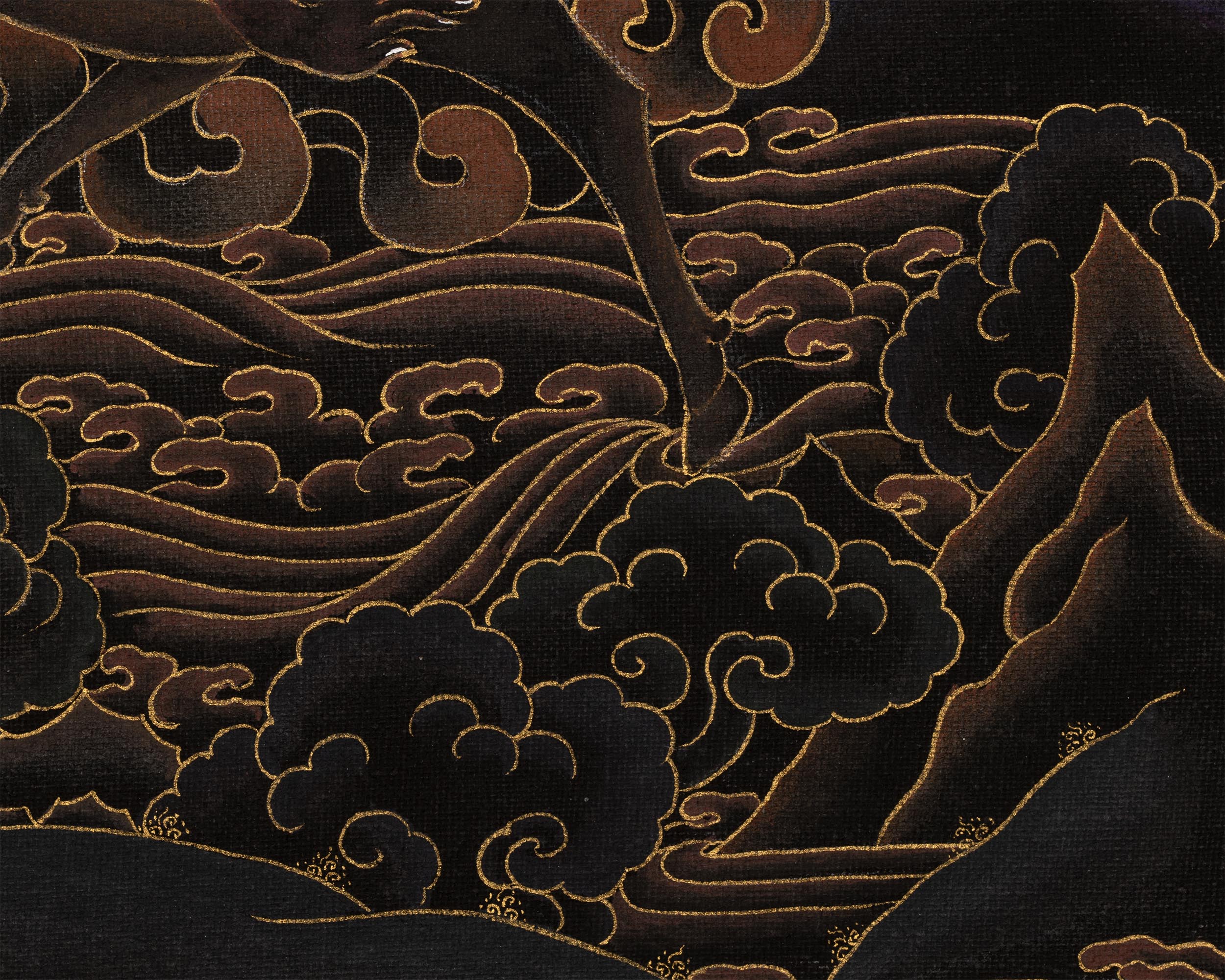 Palden Lhamo Thangka Painting | Hand Painted in Traditional Nakthang Style