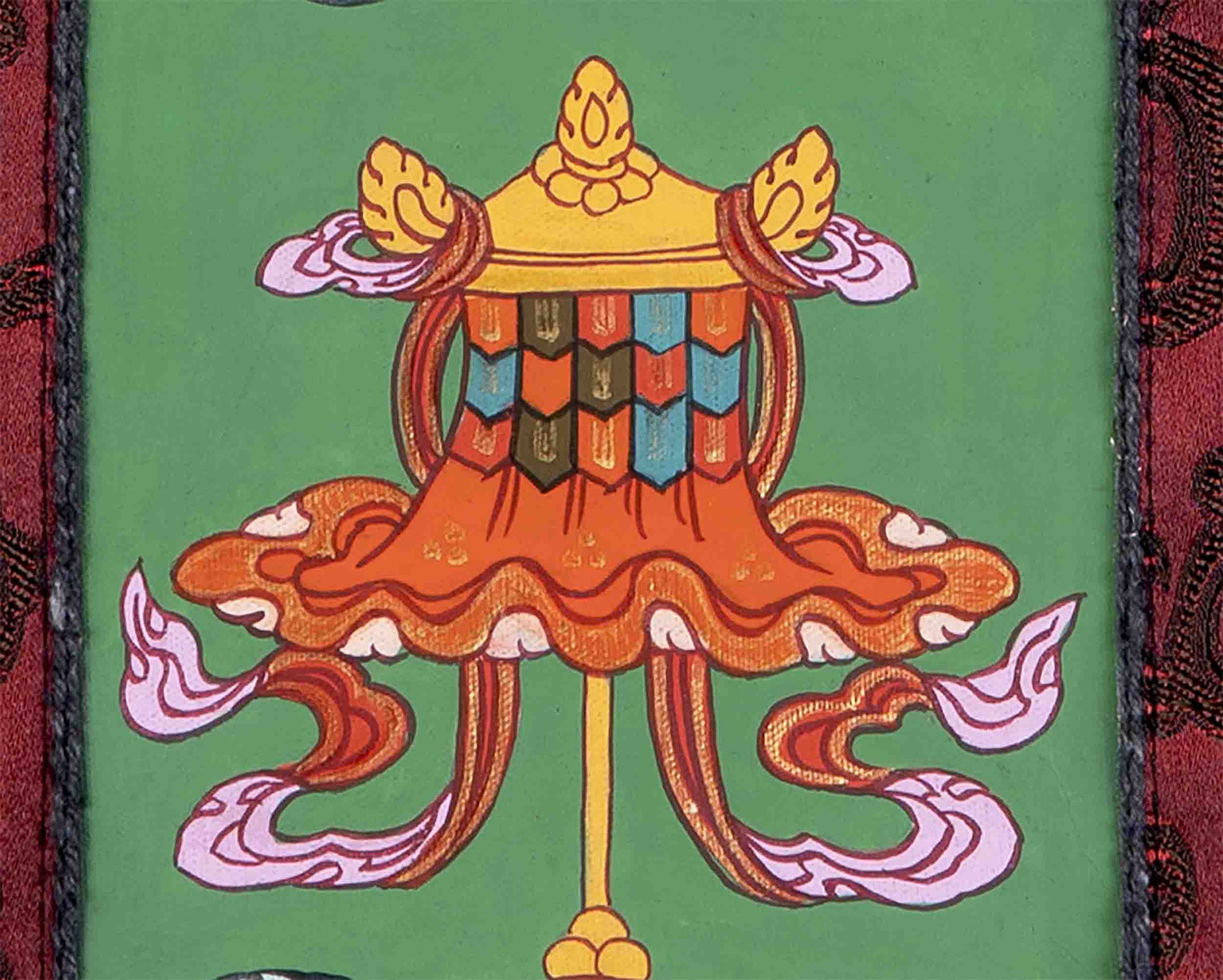 Kalachakra Mantra Thangka | Mindfulness Meditation Object