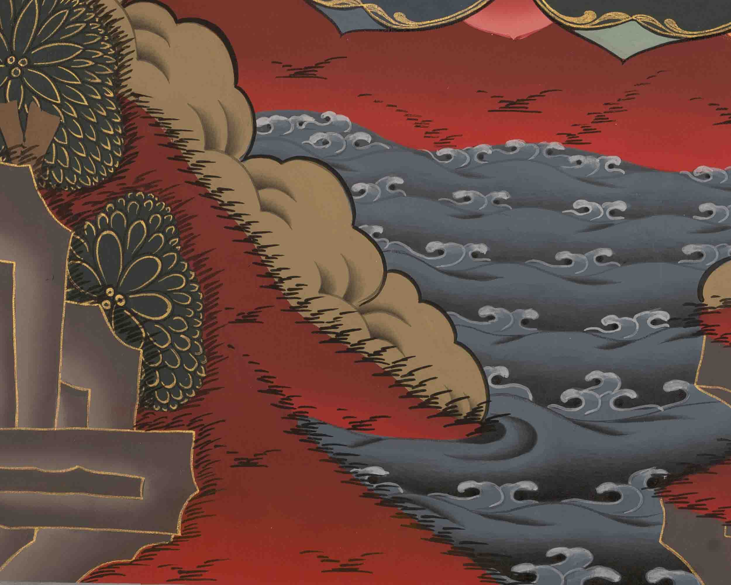 Vajrasattva Dorje Sempa Thangka | Tibetan Traditional Paint