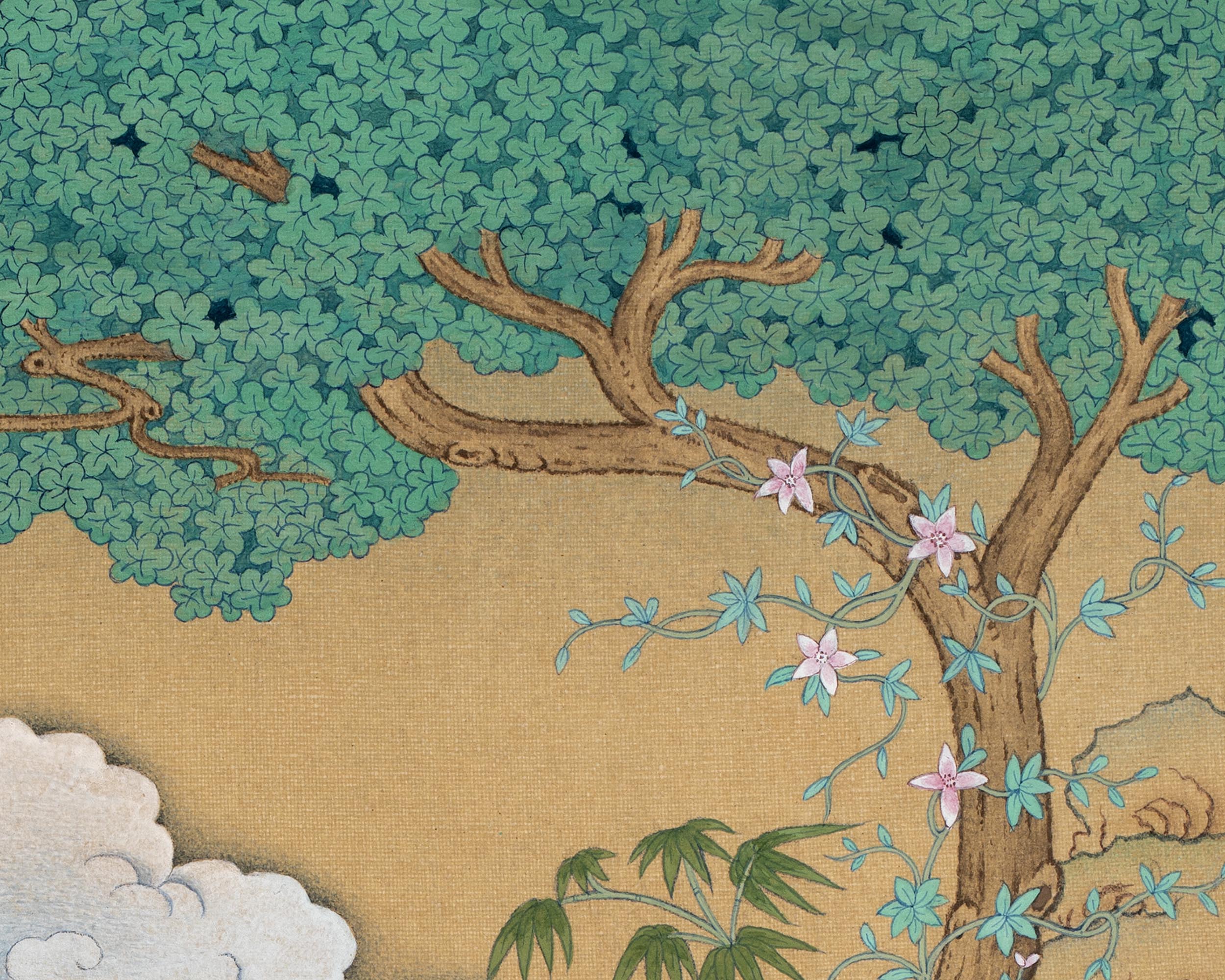 White Tara with Namgyalma, Amitayus Buddha | Treasure Bodhisattva | Tibetan Thangka