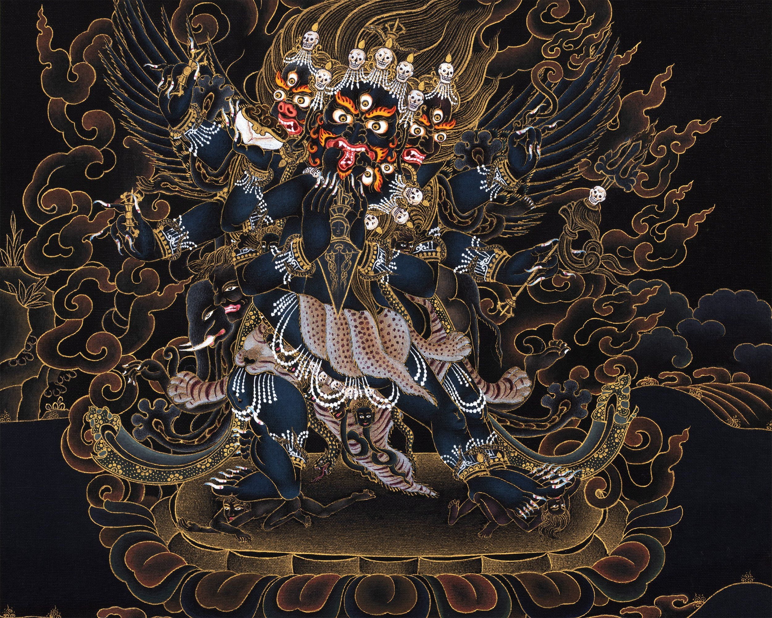 vajrakilya thangka