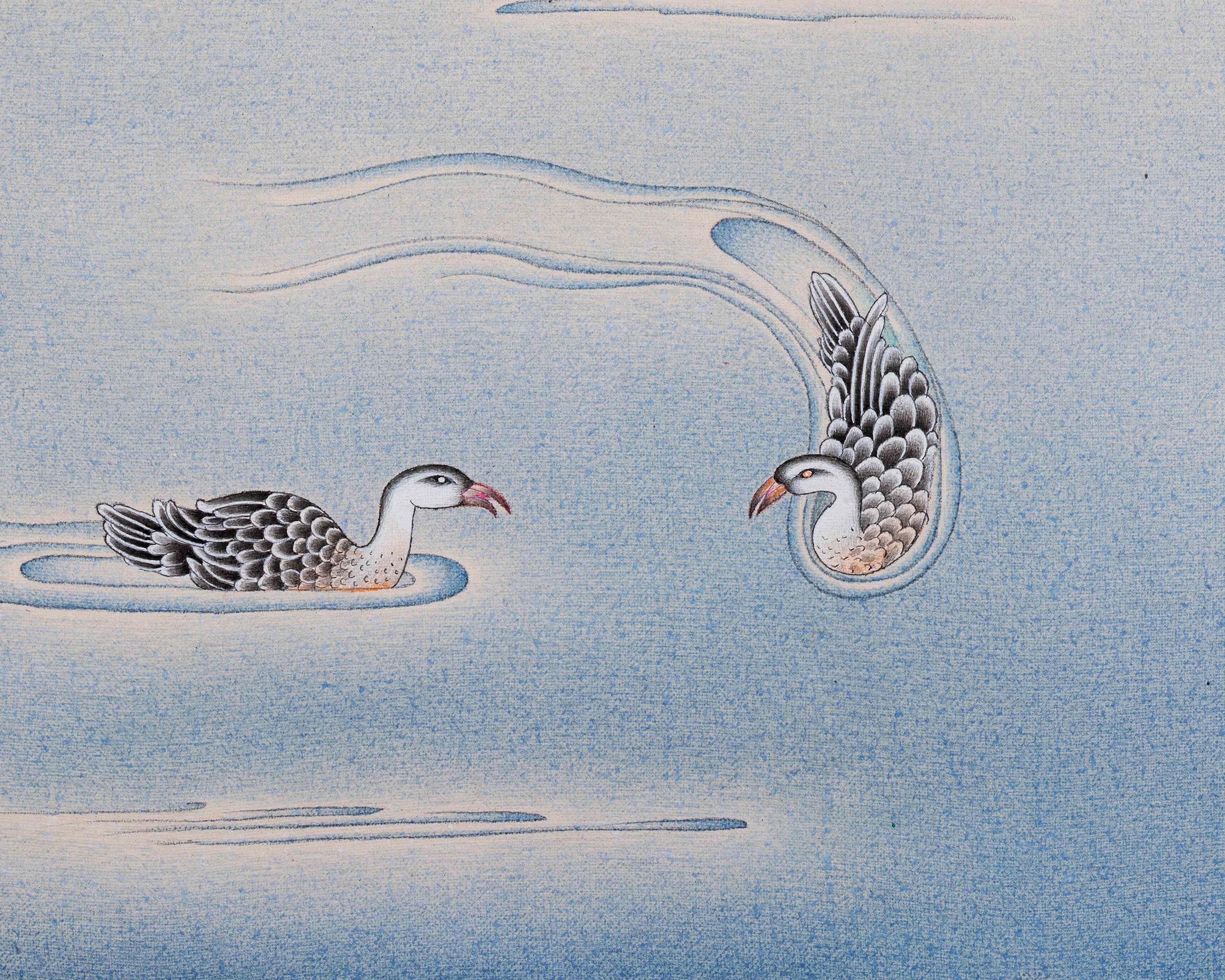 Manjushri Bodhisattva | Karma Gadri Style Thangka