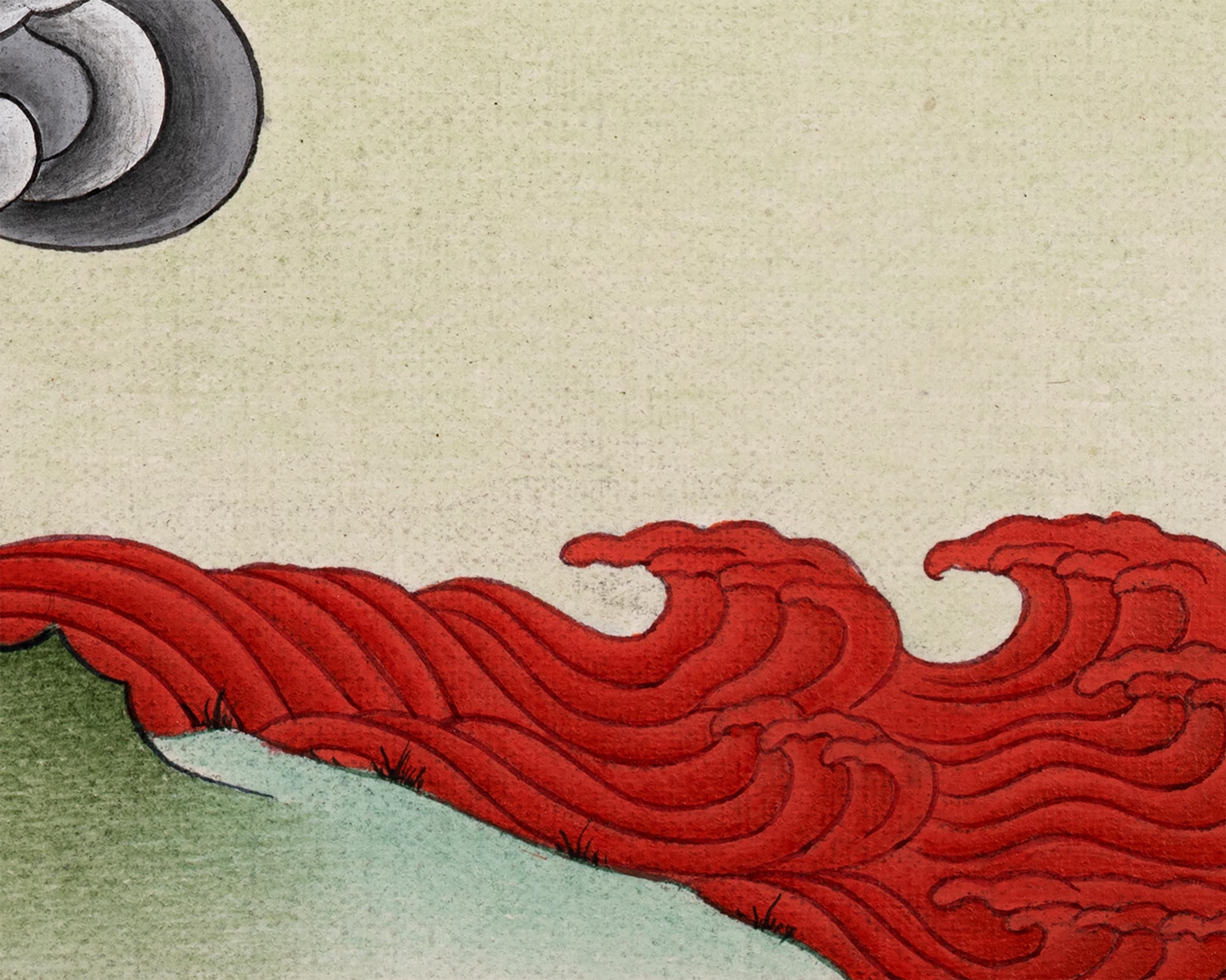 Dorje Drollo Thangka | Tibetan Thangka Painting | Buddhist Art